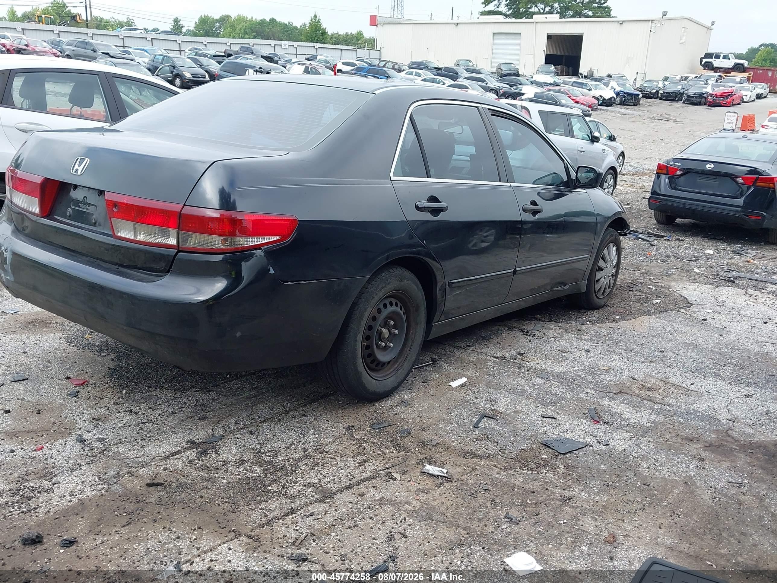 2003 Honda Accord 2.4 Lx Коричневый vin: 3HGCM563X3G708340