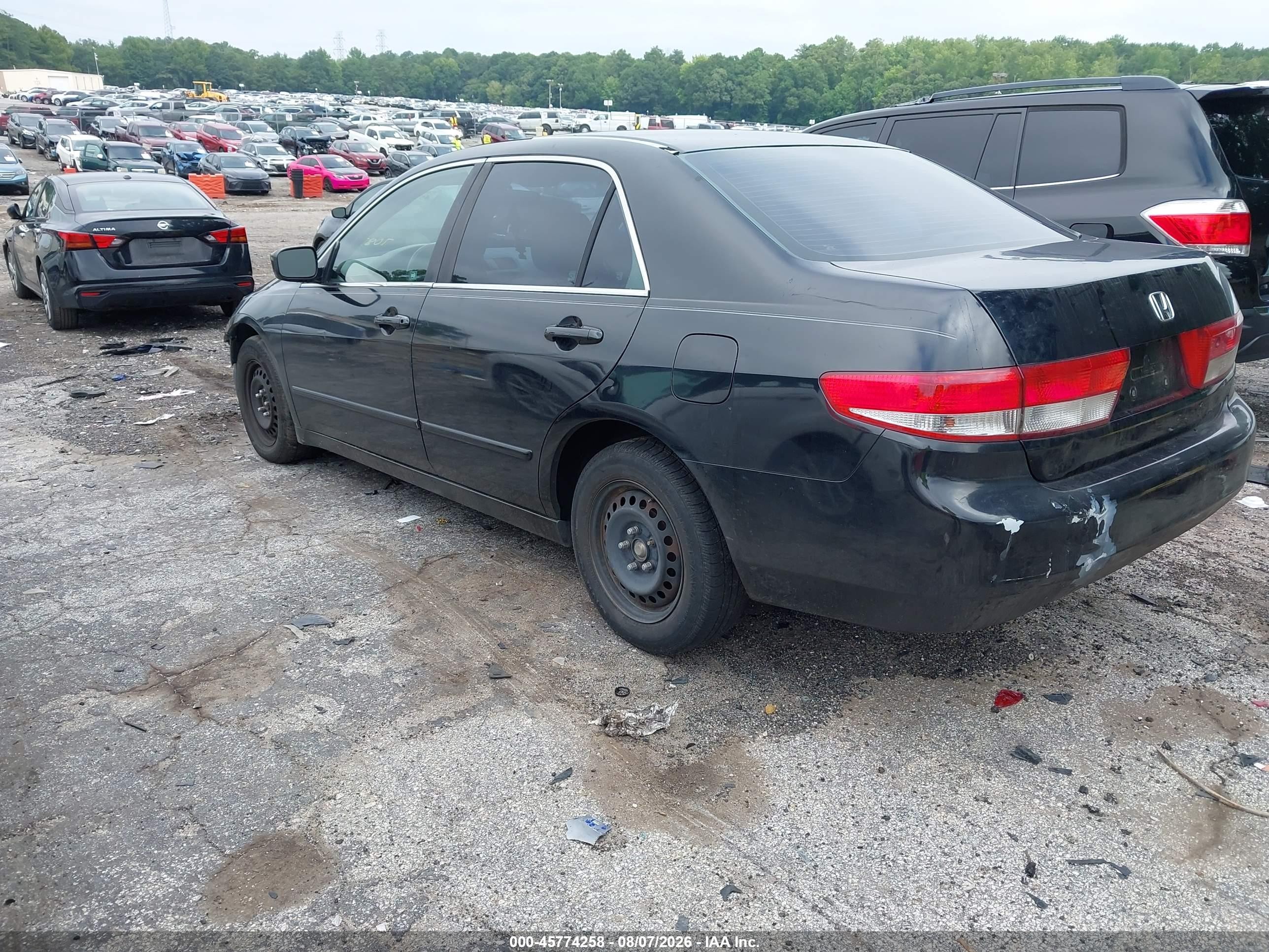 2003 Honda Accord 2.4 Lx Коричневый vin: 3HGCM563X3G708340
