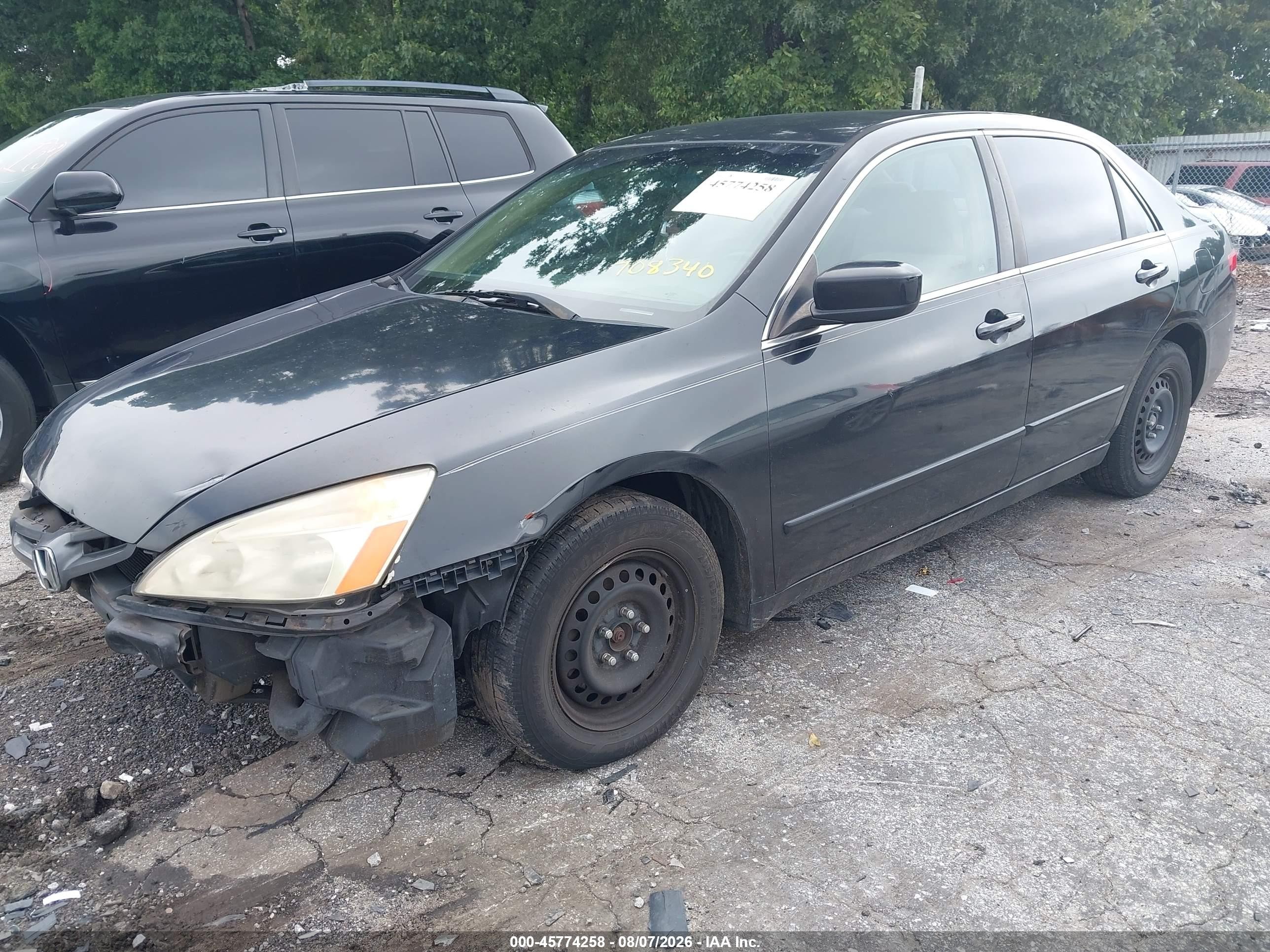 2003 Honda Accord 2.4 Lx Коричневый vin: 3HGCM563X3G708340