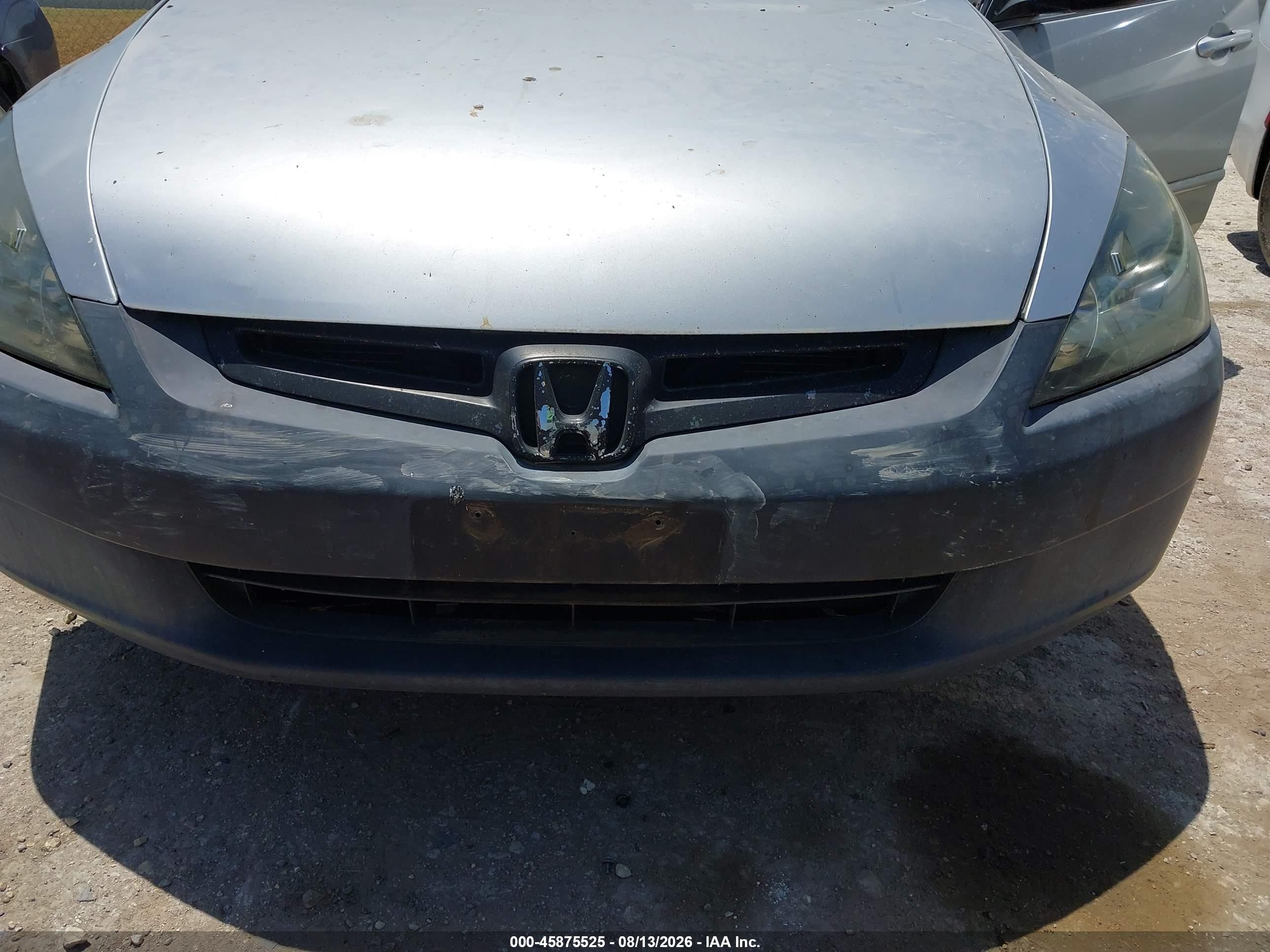 2005 Honda Accord 2.4 Lx Silver vin: 3HGCM56405G700422