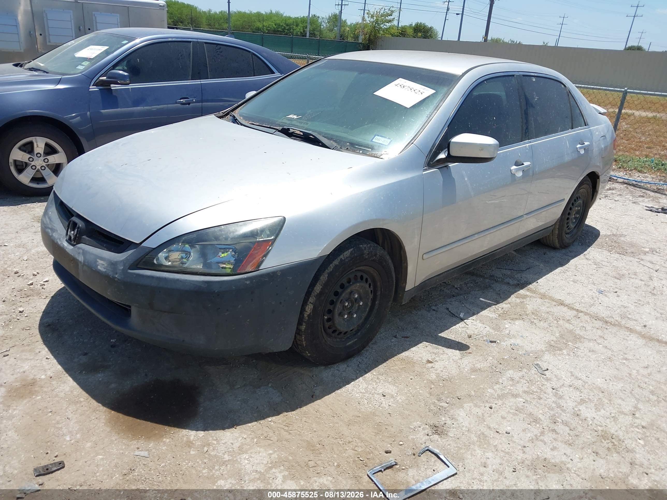 2005 Honda Accord 2.4 Lx Silver vin: 3HGCM56405G700422