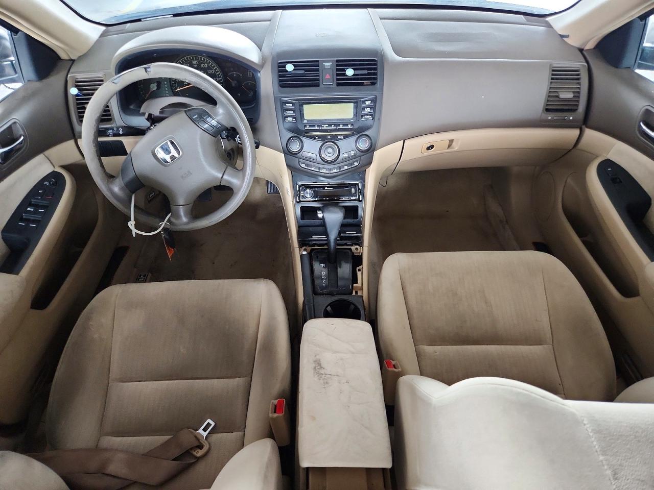 2005 Honda Accord Lx Черный vin: 3HGCM56405G703983