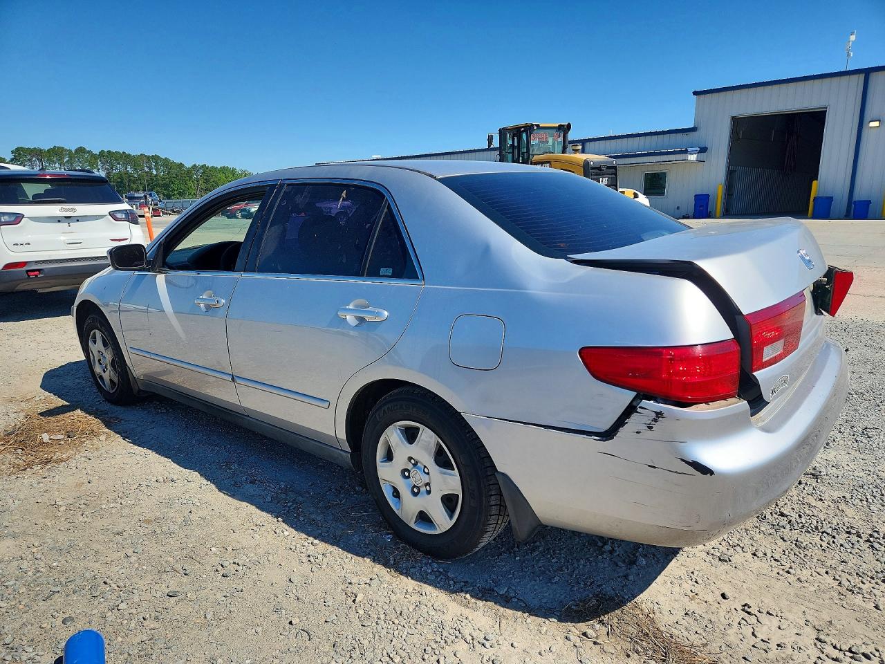 2005 Honda Accord Lx Серебряный vin: 3HGCM56405G704194