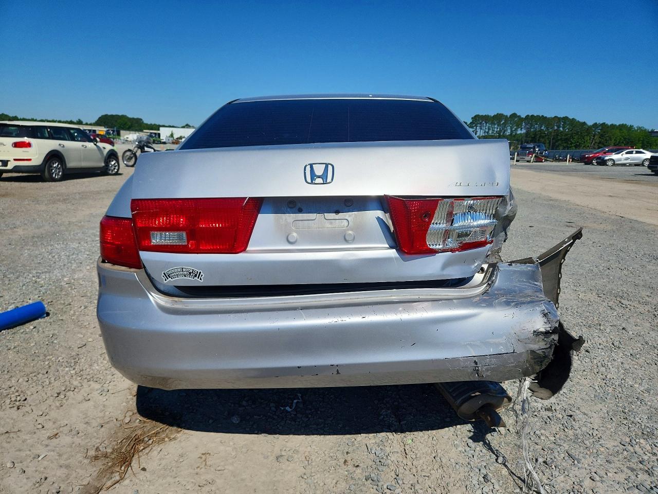2005 Honda Accord Lx Серебряный vin: 3HGCM56405G704194