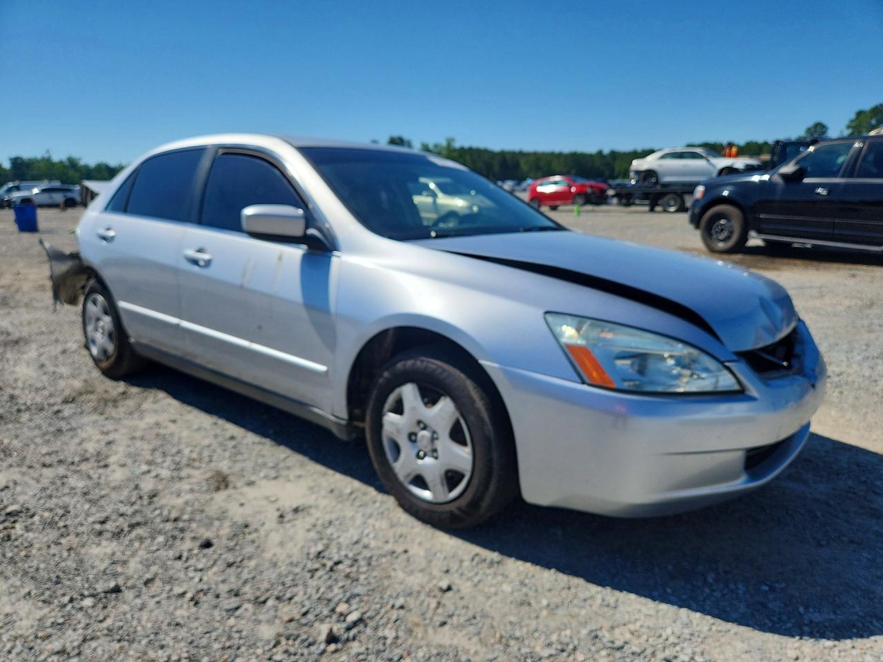2005 Honda Accord Lx Серебряный vin: 3HGCM56405G704194