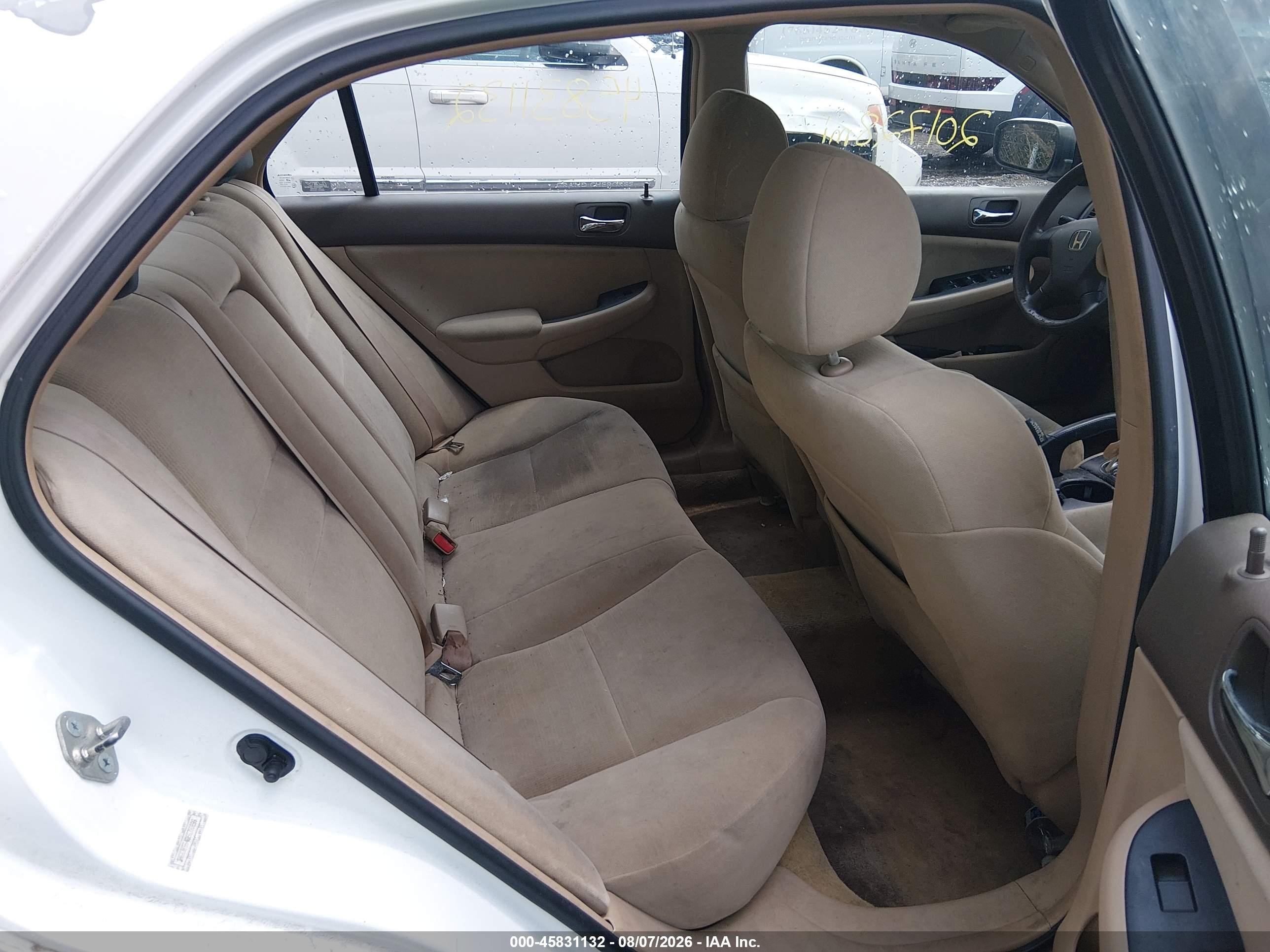 2006 Honda Accord 2.4 Lx Белый vin: 3HGCM56406G710899