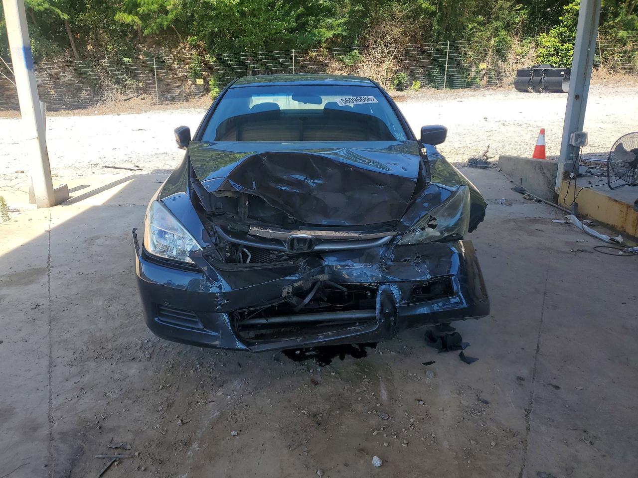 2007 Honda Accord Серый vin: 3HGCM56407G700729