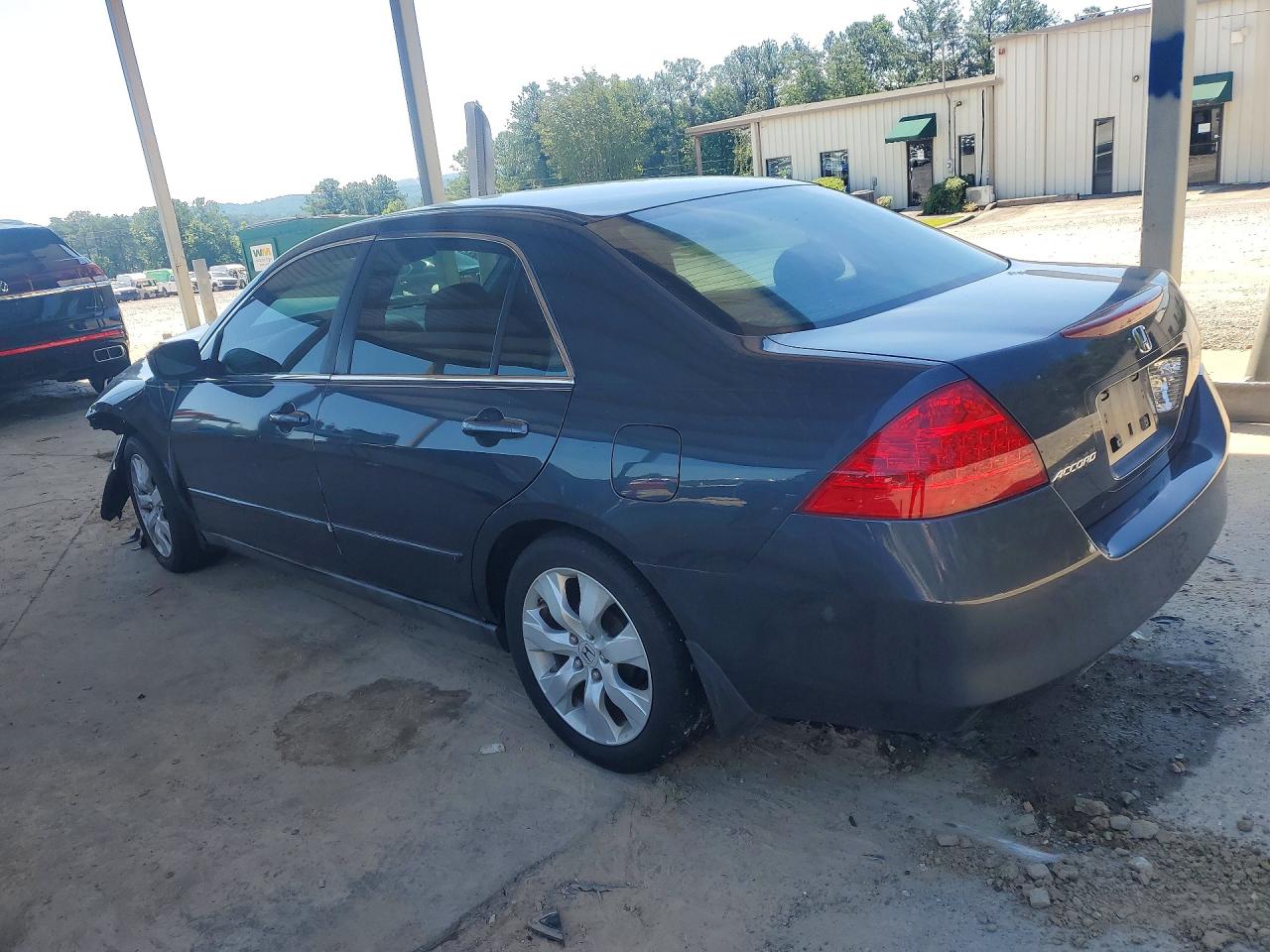 2007 Honda Accord Серый vin: 3HGCM56407G700729