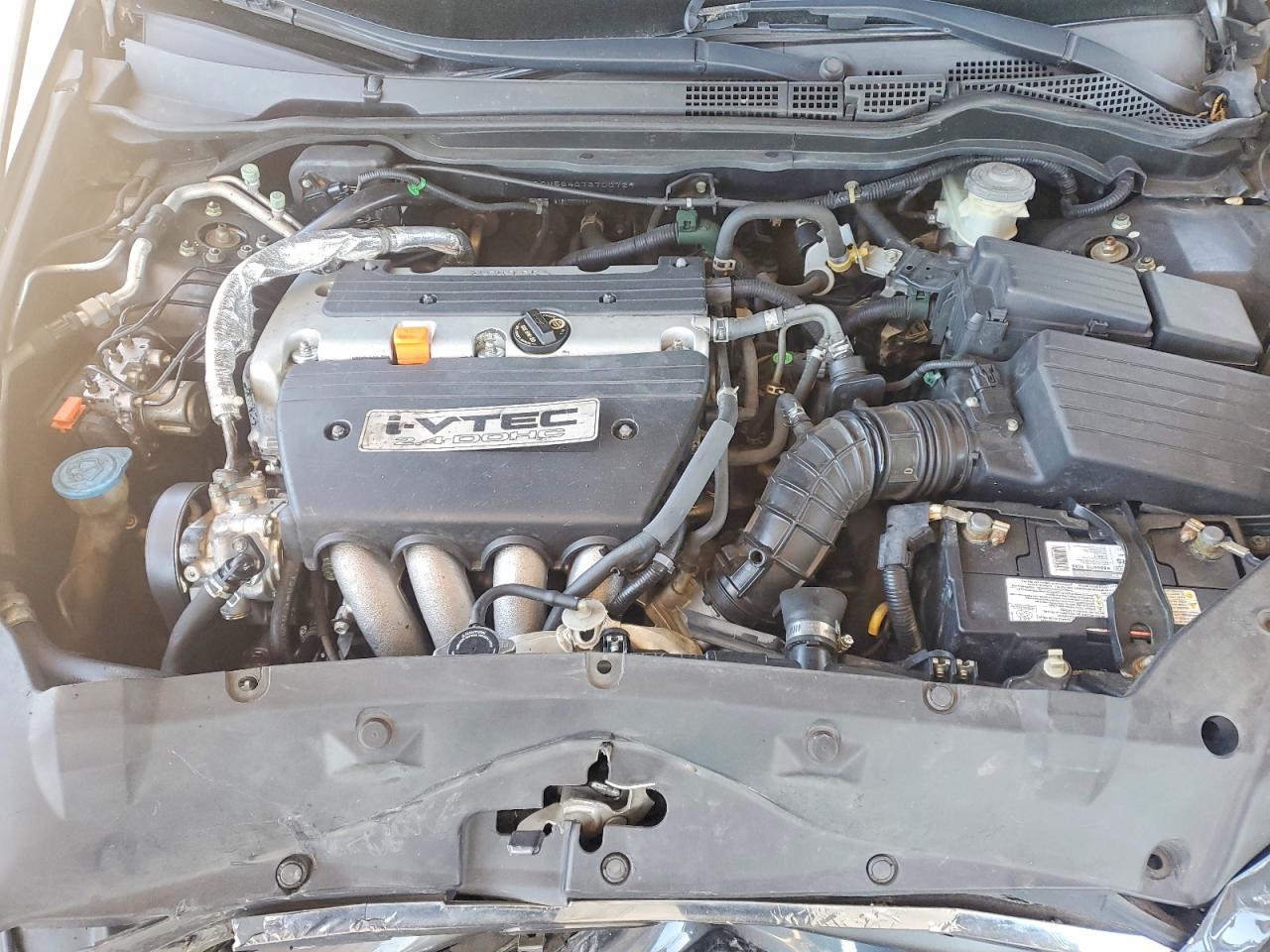 2007 Honda Accord Серый vin: 3HGCM56407G700729