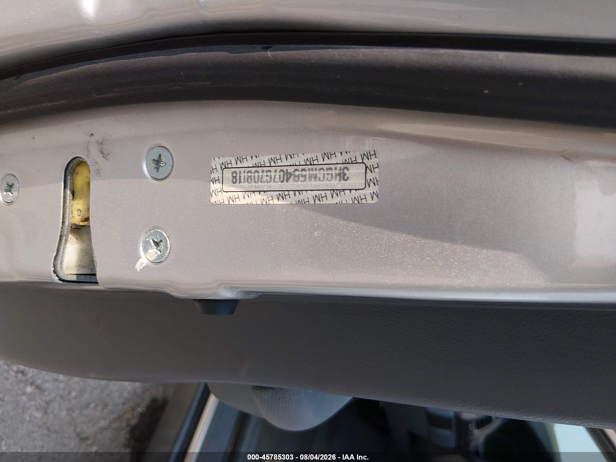 2007 Honda Accord 2.4 Lx Silver vin: 3HGCM56407G708118