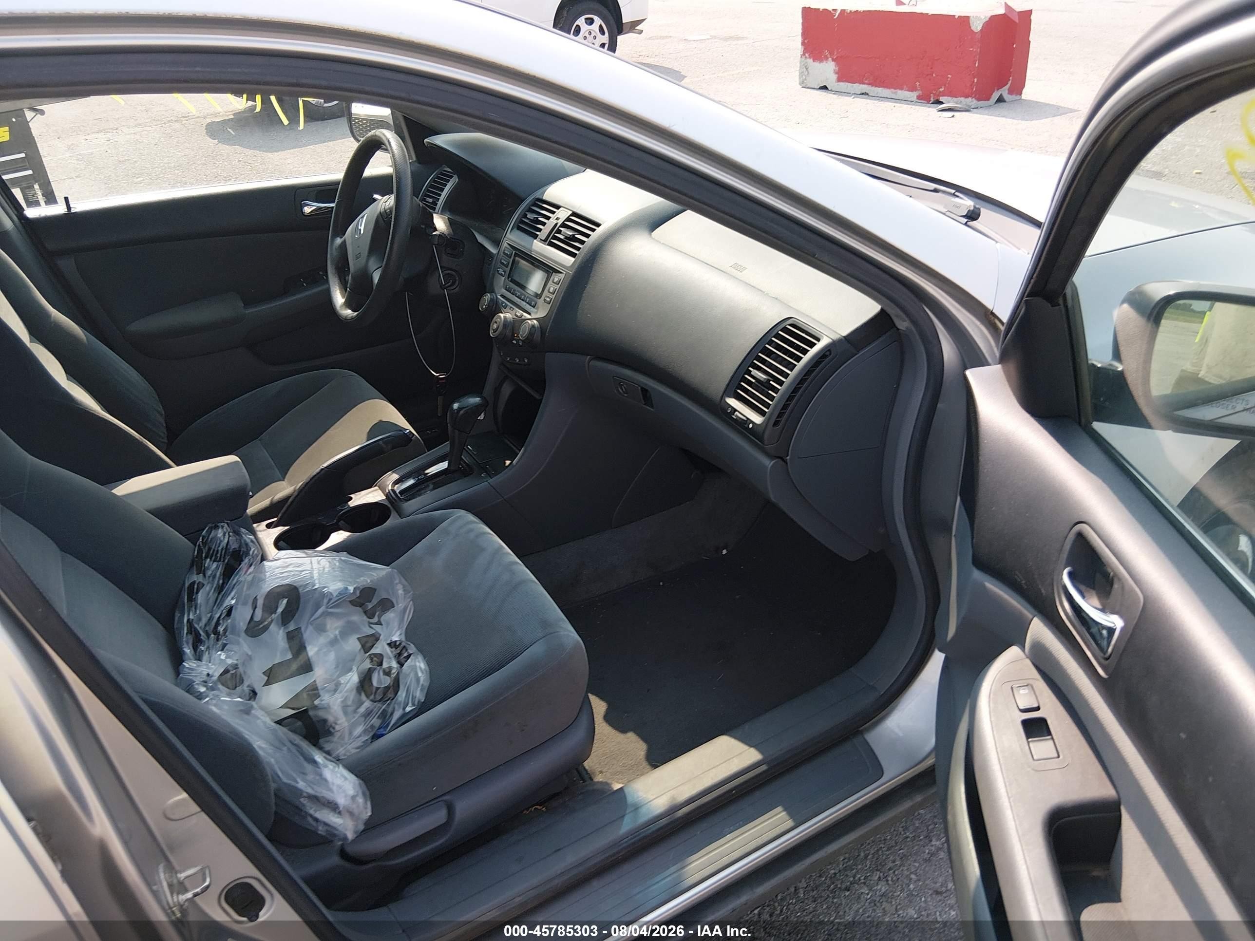 2007 Honda Accord 2.4 Lx Silver vin: 3HGCM56407G708118
