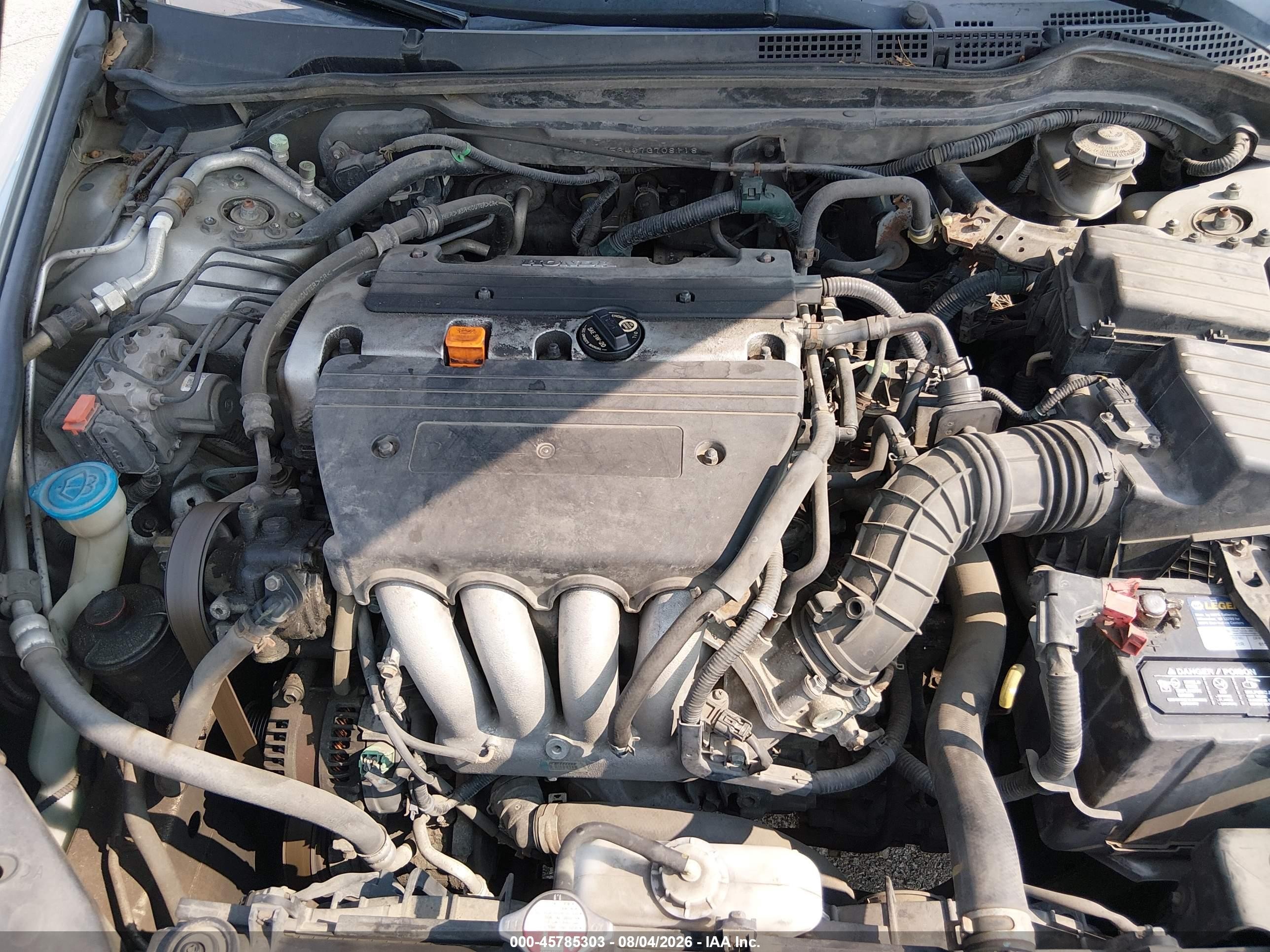 2007 Honda Accord 2.4 Lx Silver vin: 3HGCM56407G708118
