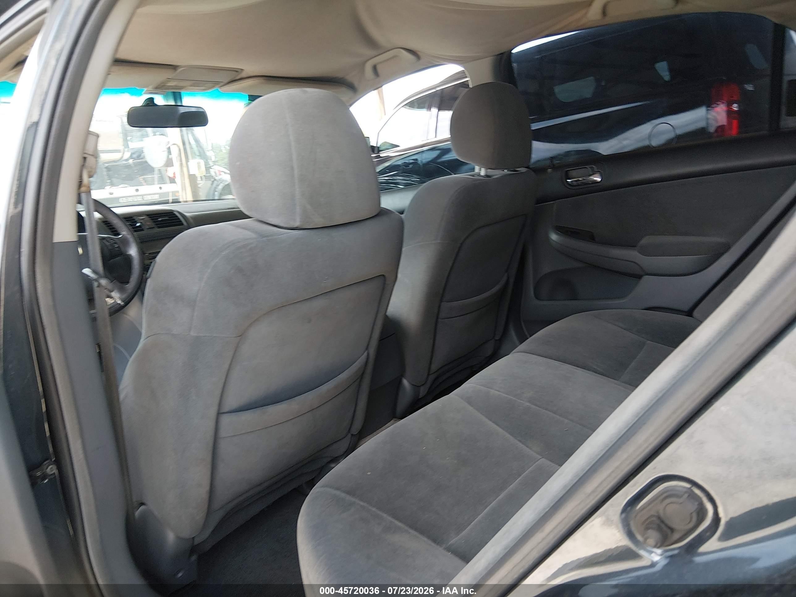 2007 Honda Accord 2.4 Lx Blue vin: 3HGCM56407G709365