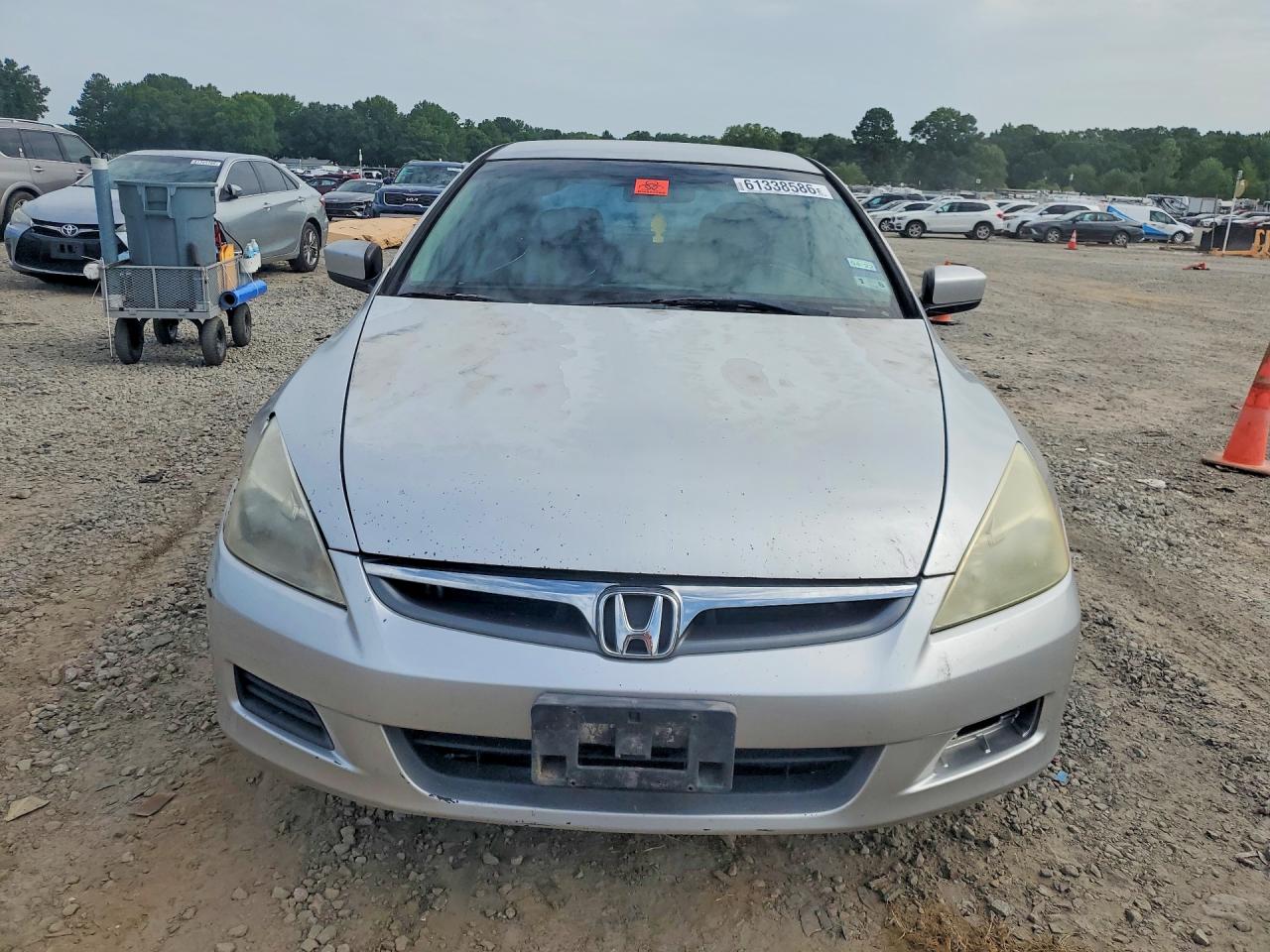 2006 Honda Accord Lx Silver vin: 3HGCM56416G701709