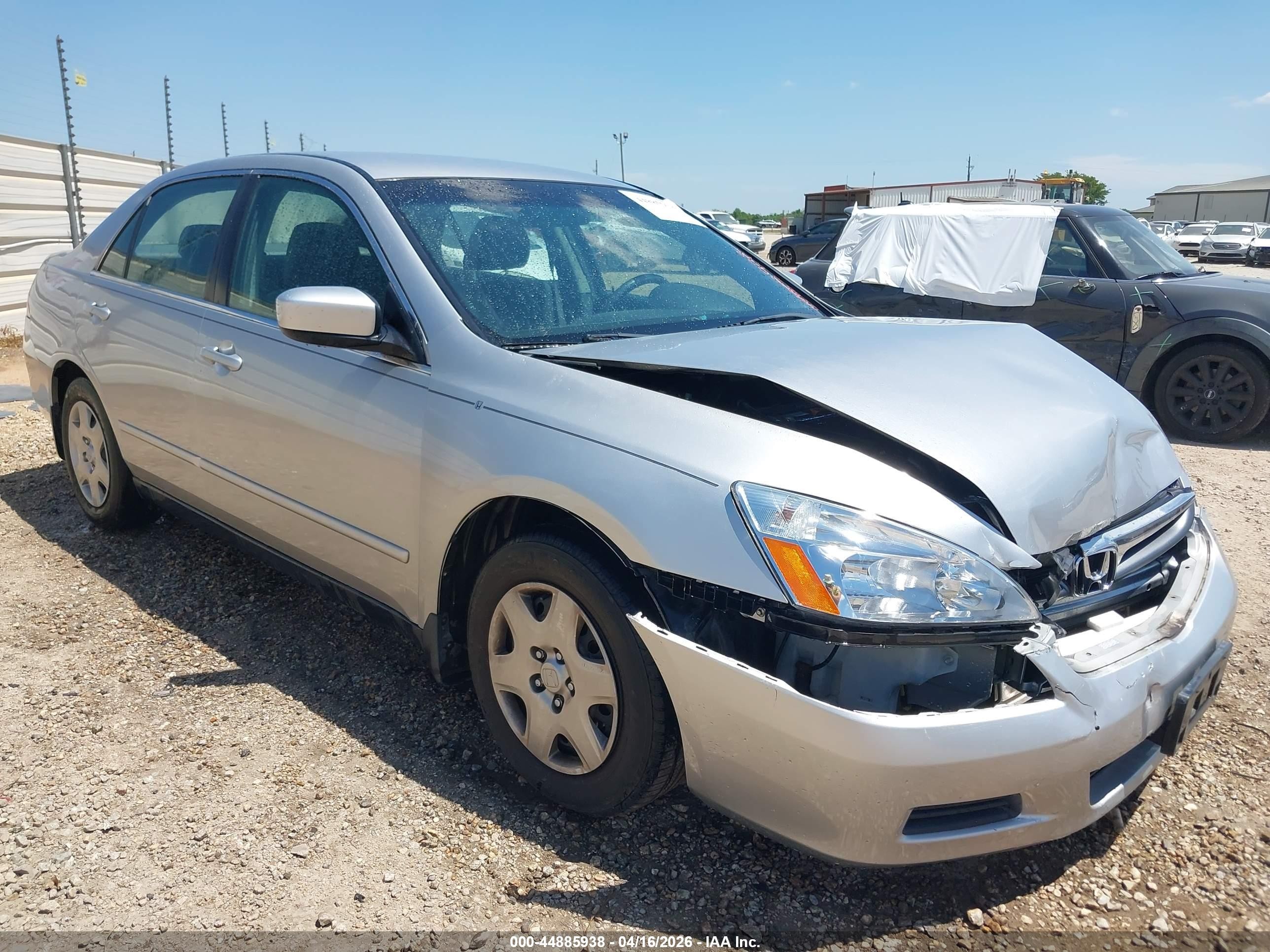 2007 Honda Accord 2.4 Lx Silver vin: 3HGCM56417G701212
