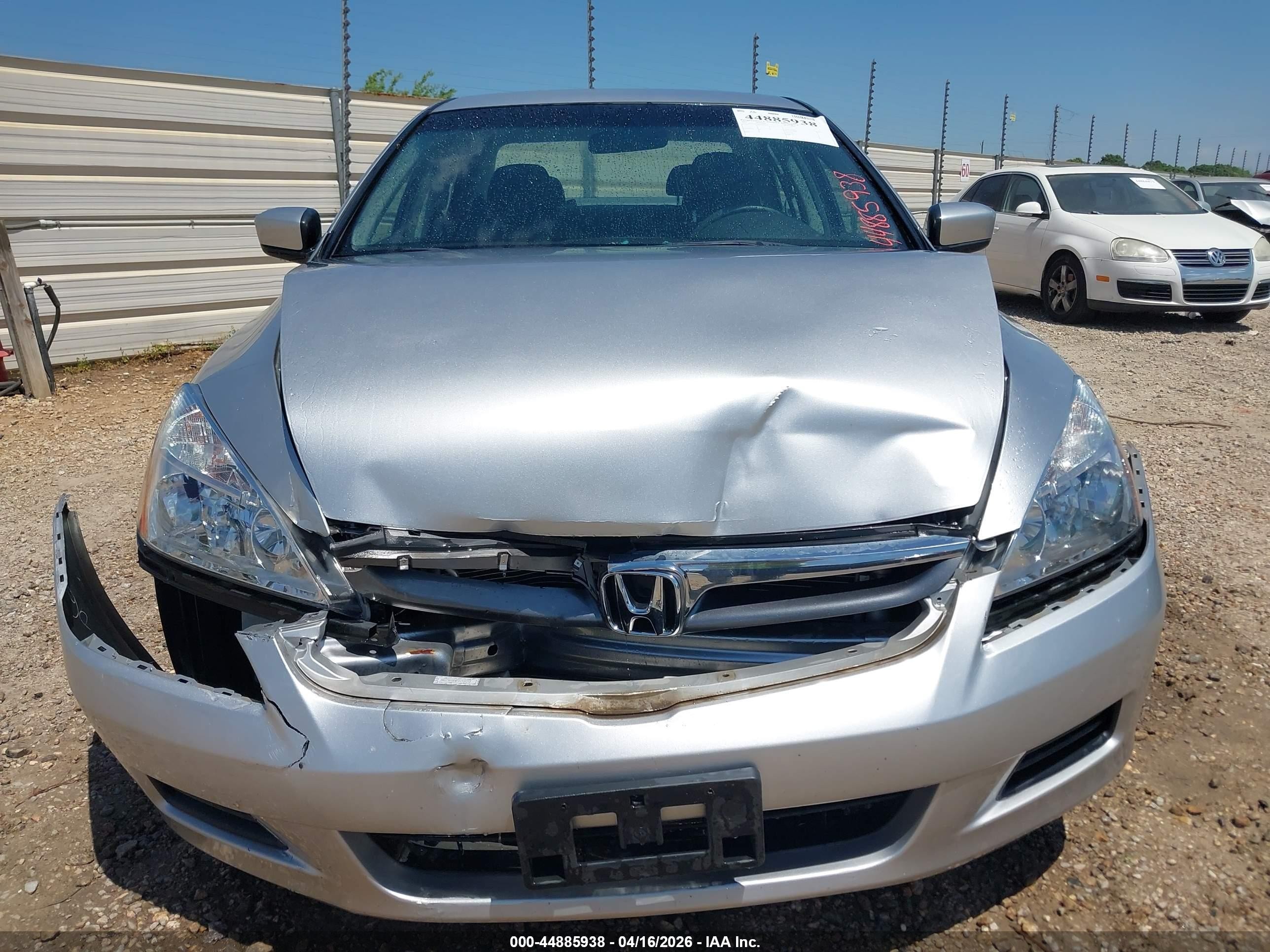 2007 Honda Accord 2.4 Lx Silver vin: 3HGCM56417G701212