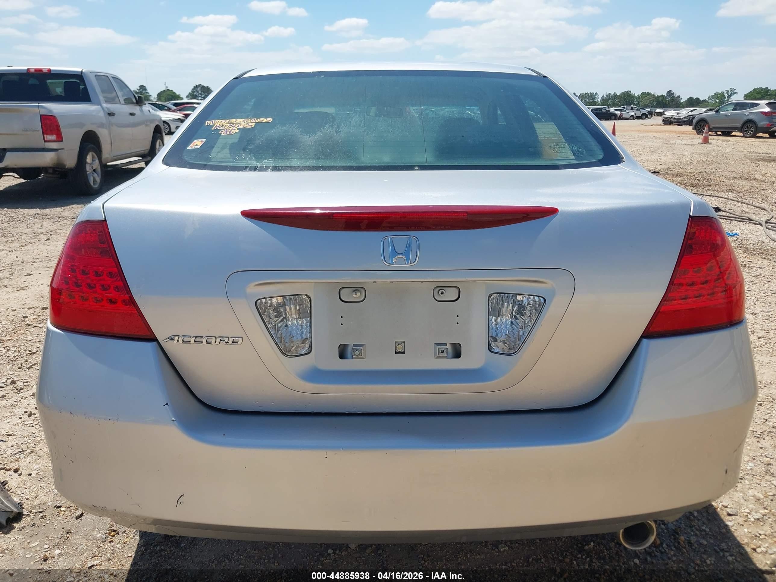 2007 Honda Accord 2.4 Lx Silver vin: 3HGCM56417G701212