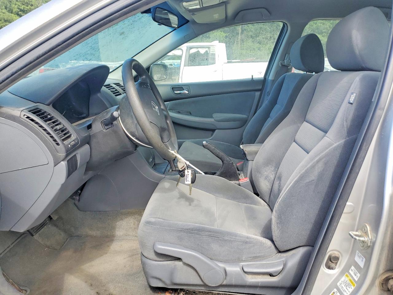 2007 Honda Accord Lx Silver vin: 3HGCM56417G709858