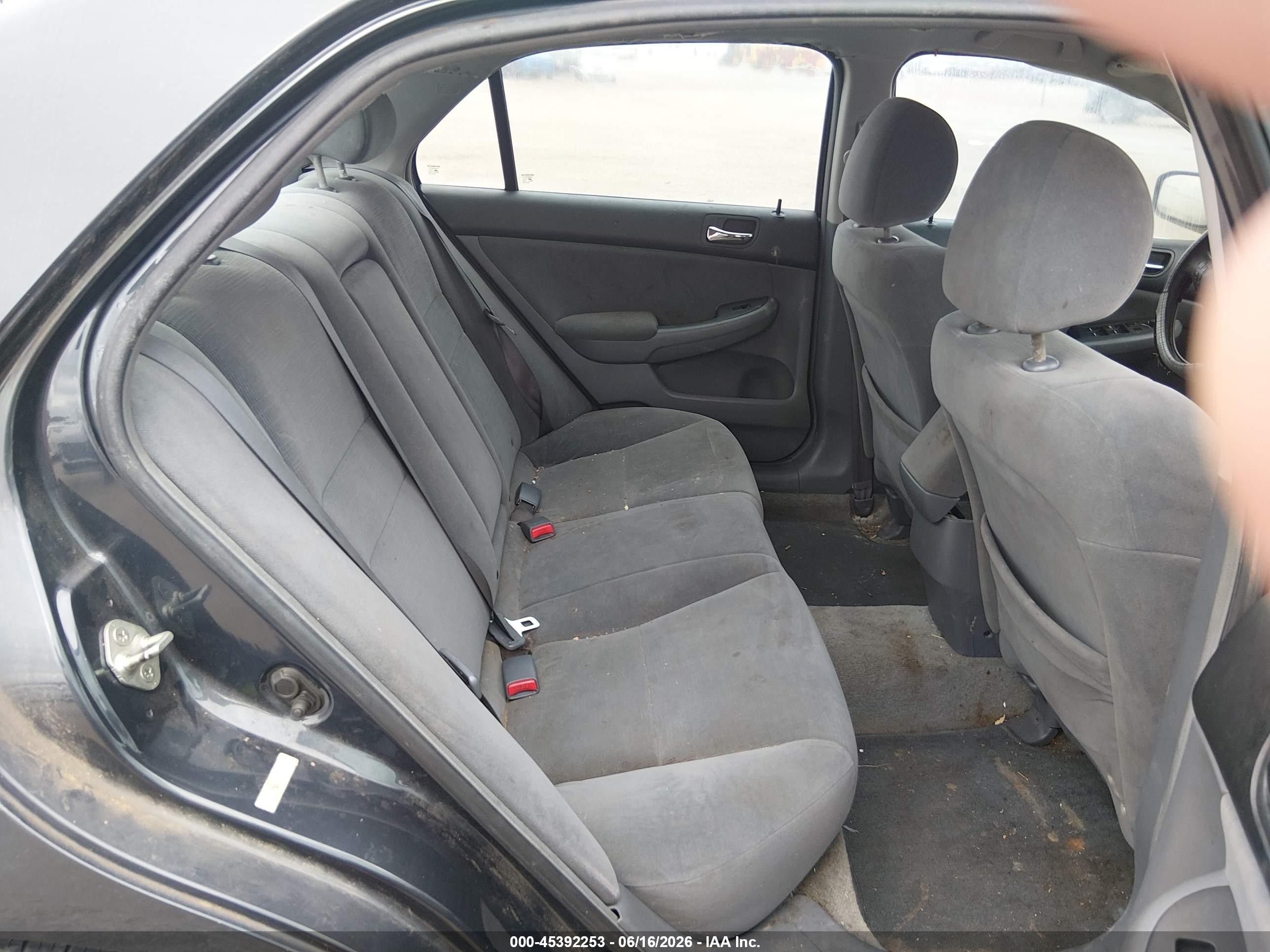 2007 Honda Accord 2.4 Lx Dark Blue vin: 3HGCM56417G711772