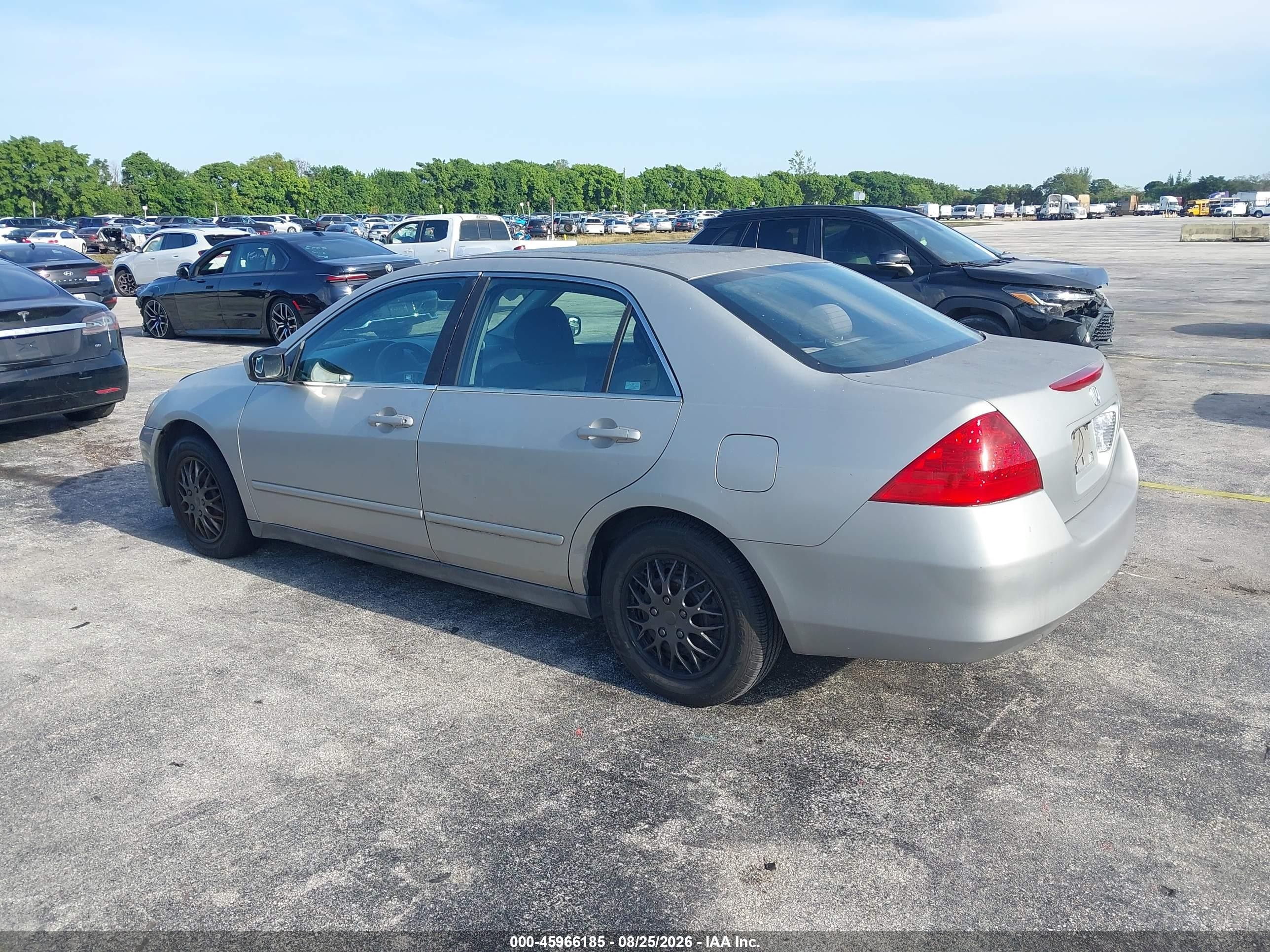 2006 Honda Accord 2.4 Lx Silver vin: 3HGCM56426G702870