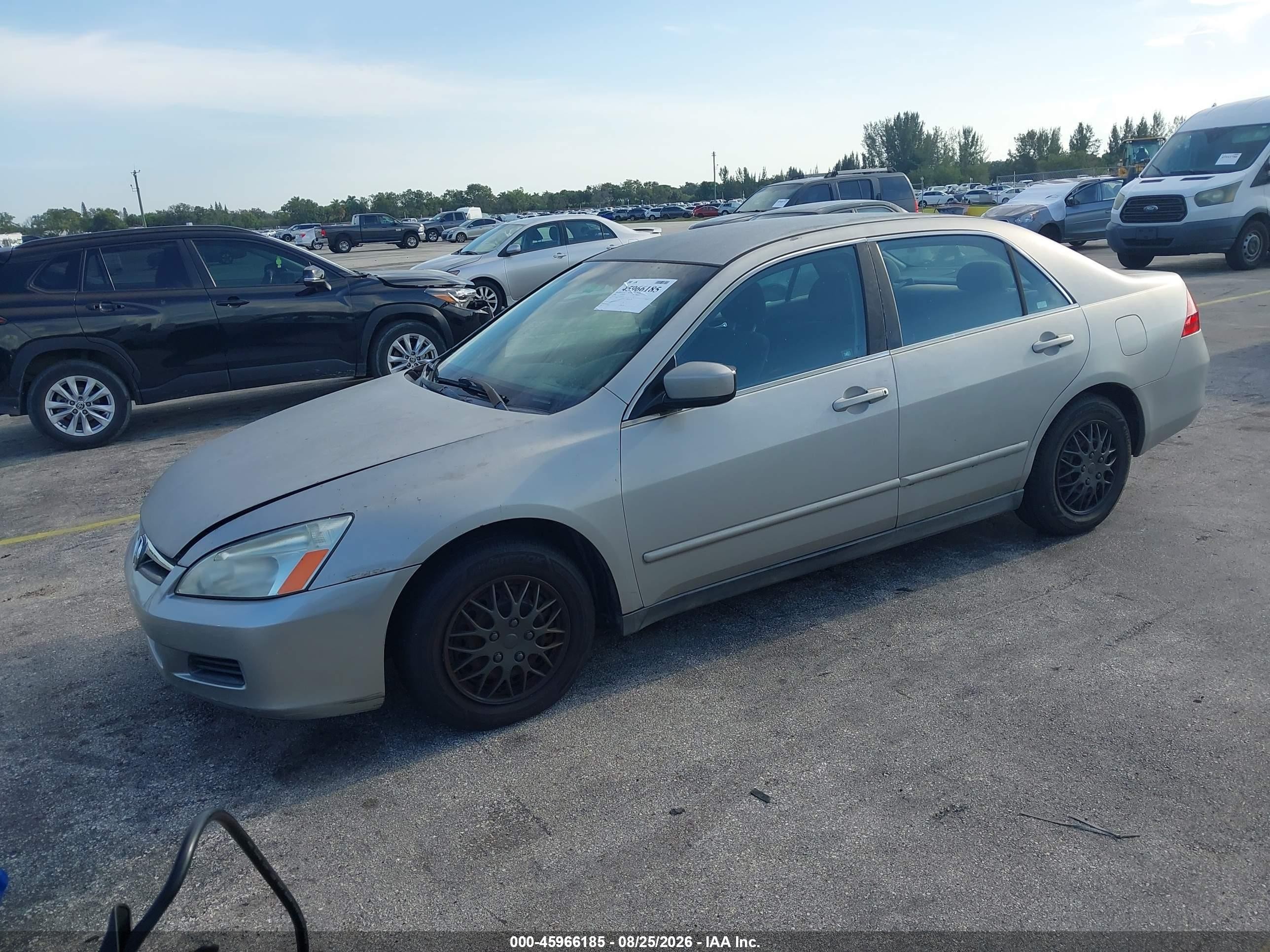 2006 Honda Accord 2.4 Lx Silver vin: 3HGCM56426G702870