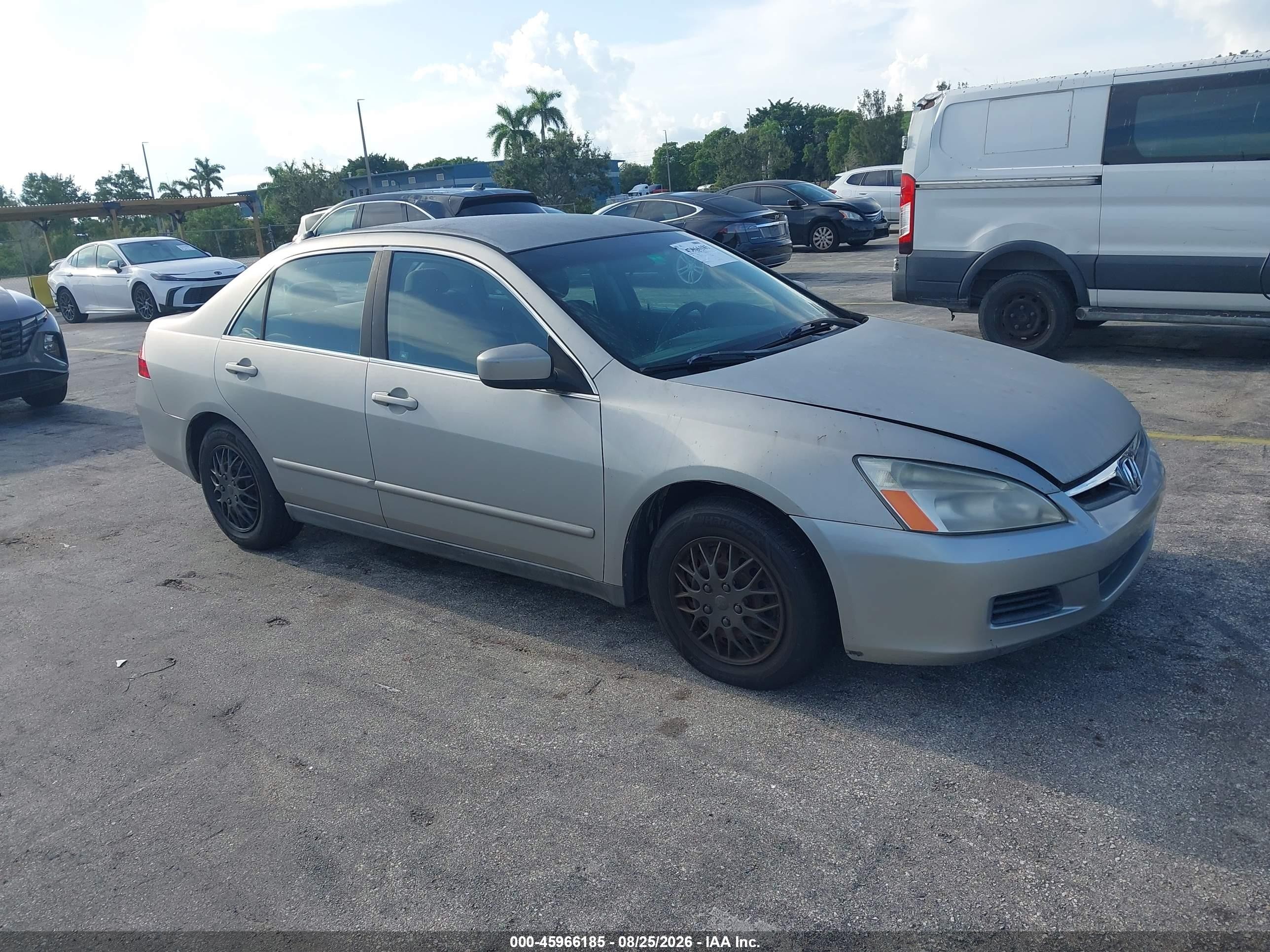2006 Honda Accord 2.4 Lx Silver vin: 3HGCM56426G702870