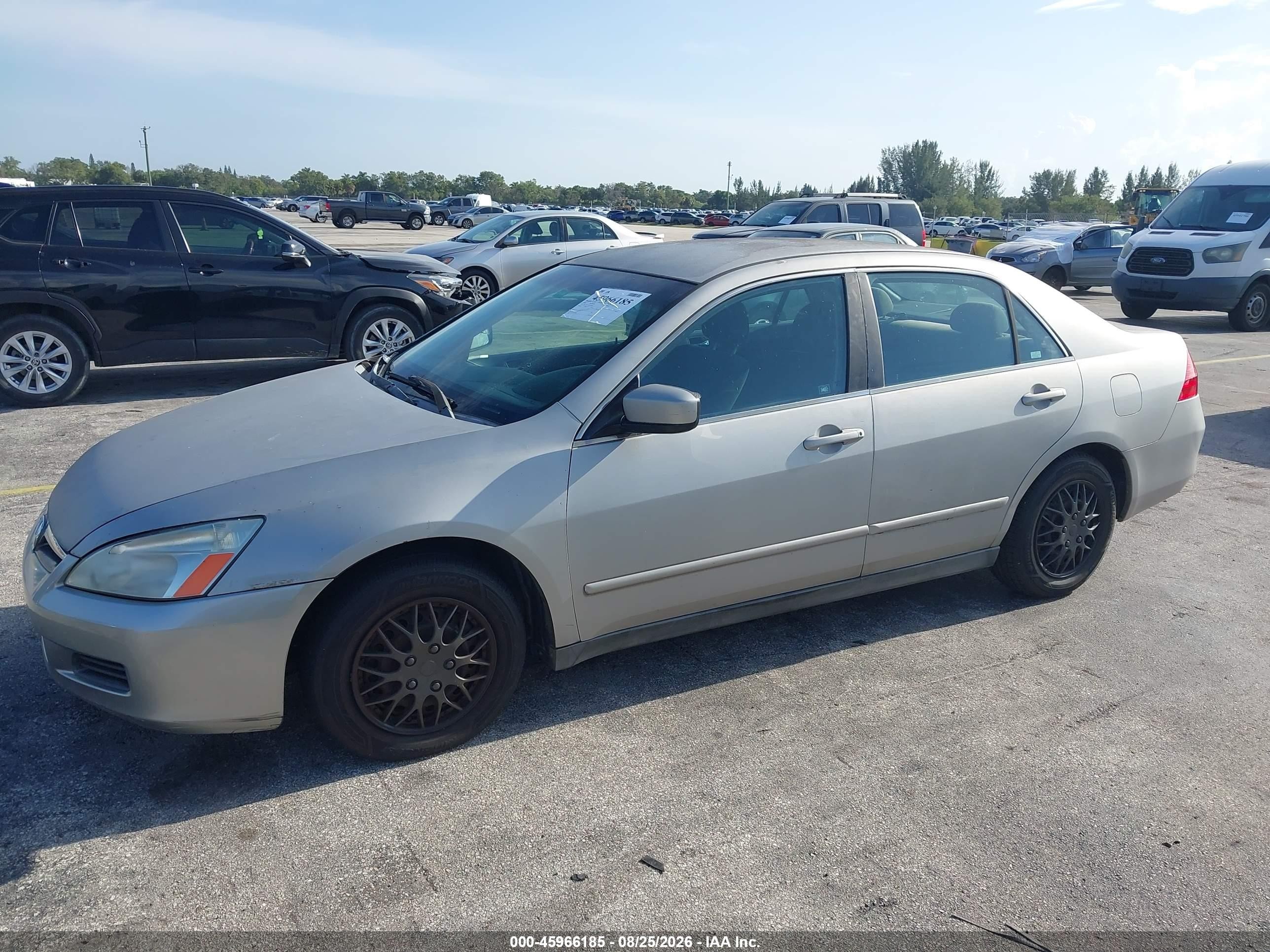 2006 Honda Accord 2.4 Lx Silver vin: 3HGCM56426G702870