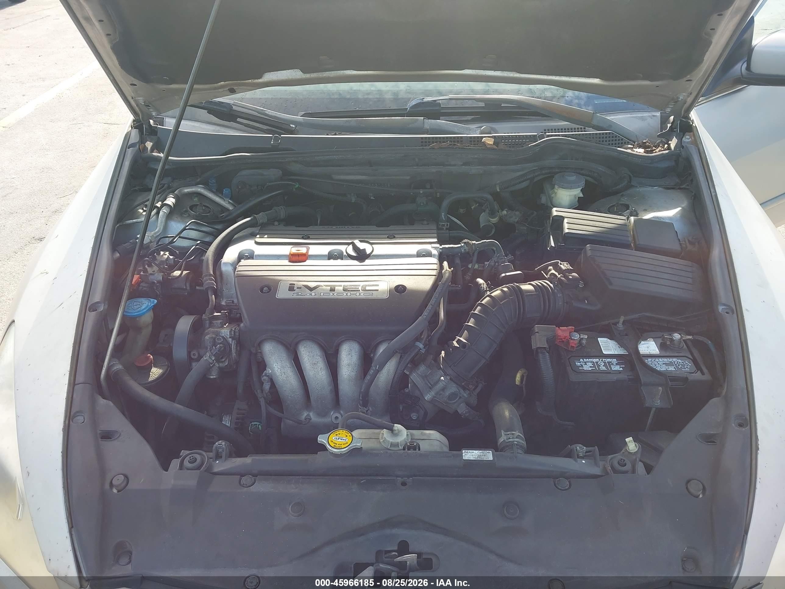 2006 Honda Accord 2.4 Lx Silver vin: 3HGCM56426G702870