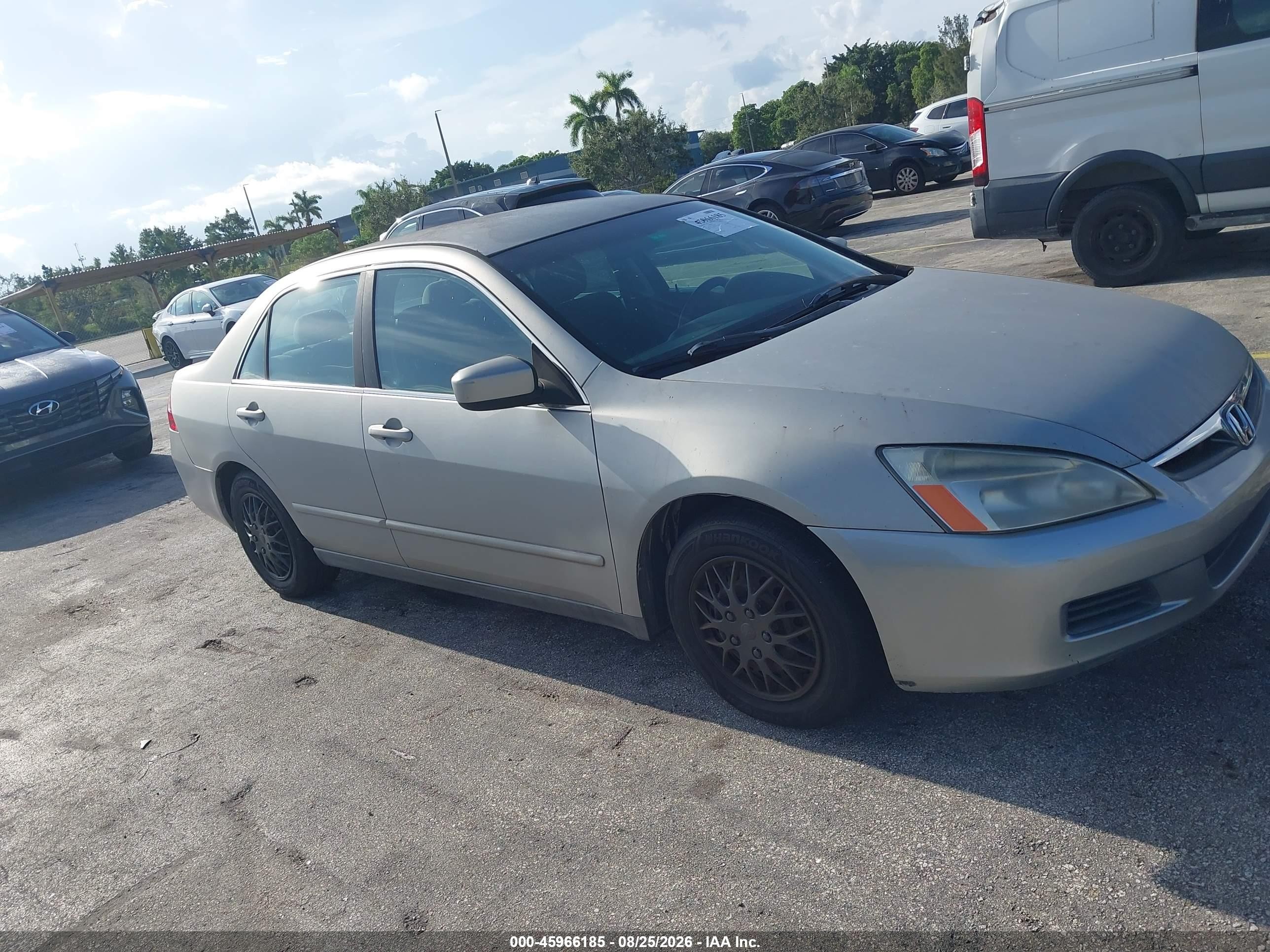 2006 Honda Accord 2.4 Lx Silver vin: 3HGCM56426G702870