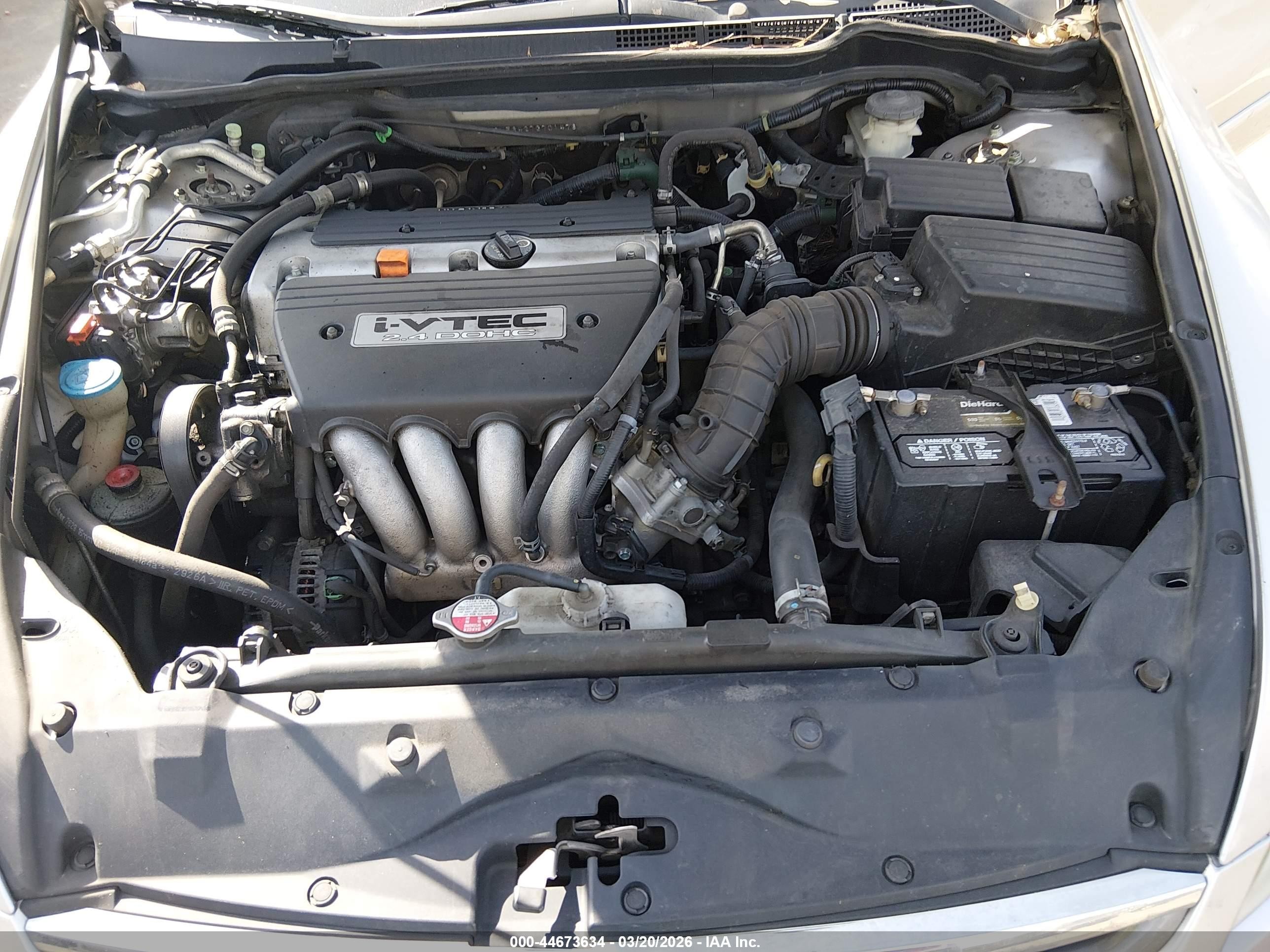 2007 Honda Accord 2.4 Lx Silver vin: 3HGCM56427G701476