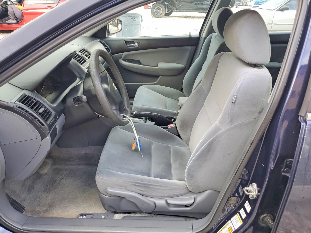 2007 Honda Accord Lx Blue vin: 3HGCM56427G703406