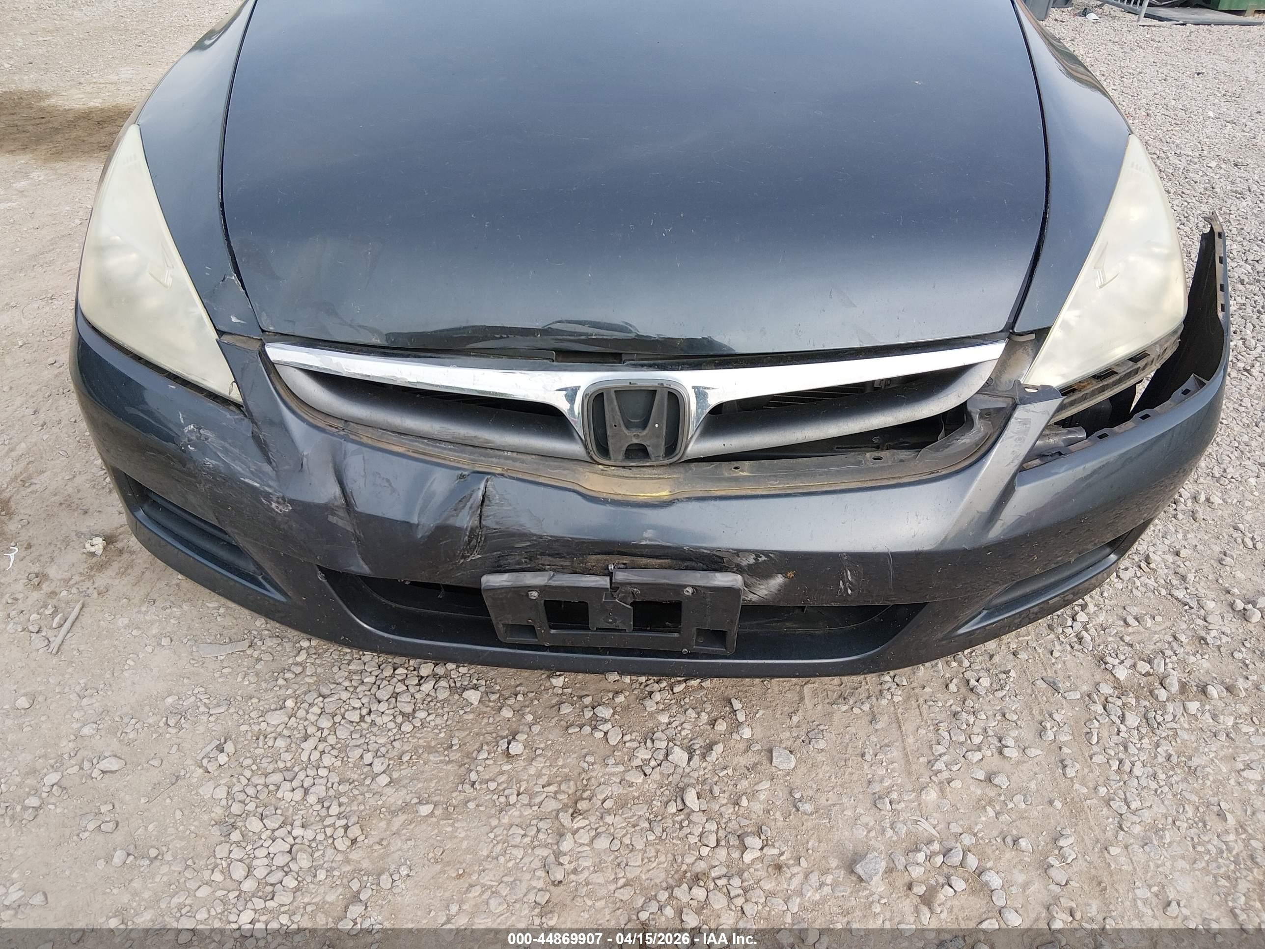 2007 Honda Accord 2.4 Lx Light Blue vin: 3HGCM56427G709920