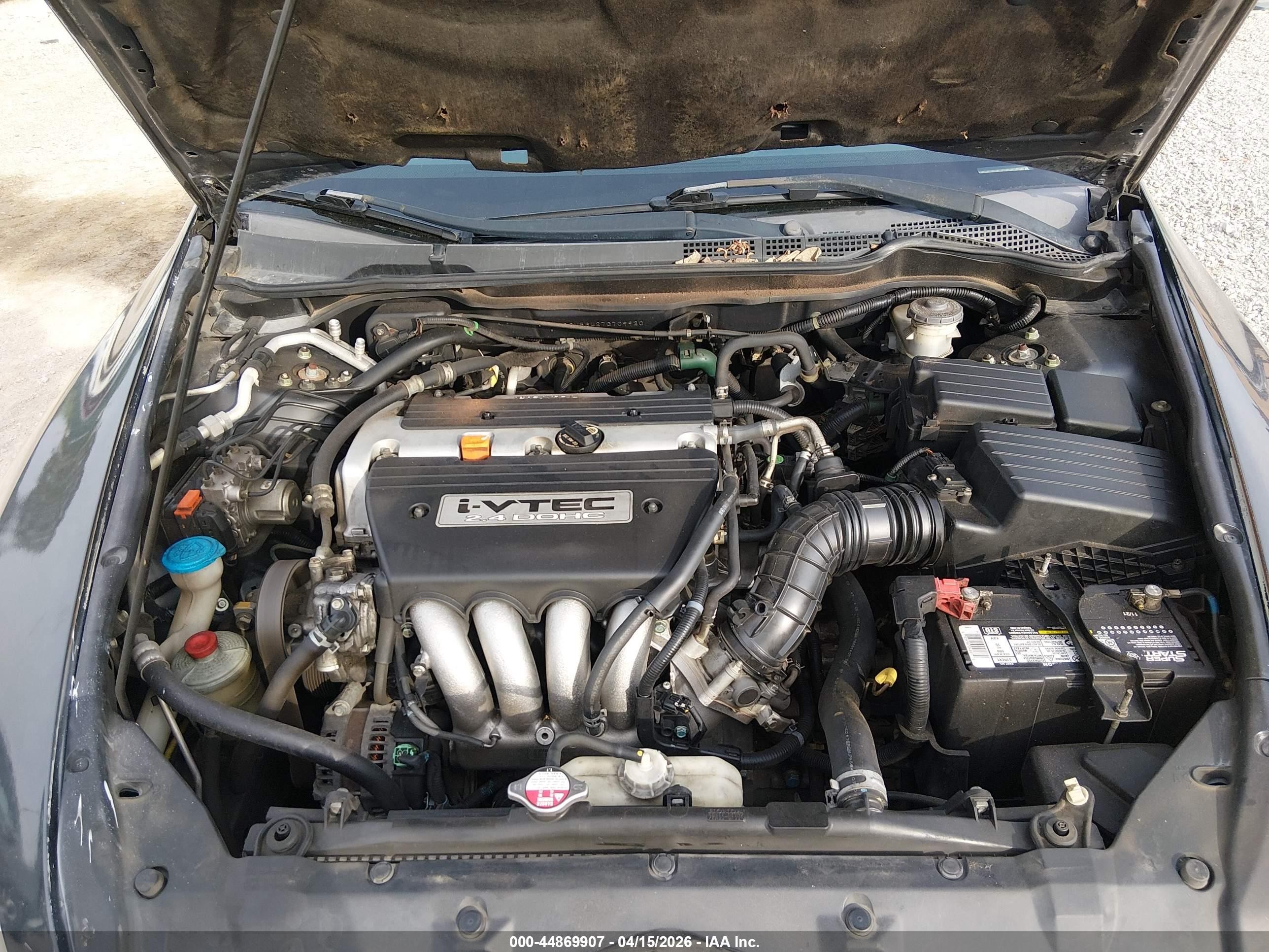 2007 Honda Accord 2.4 Lx Light Blue vin: 3HGCM56427G709920