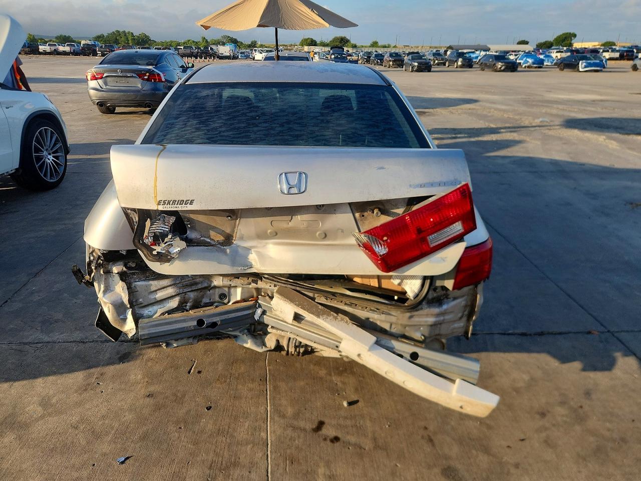 2005 Honda Accord Lx Silver vin: 3HGCM56435G706442