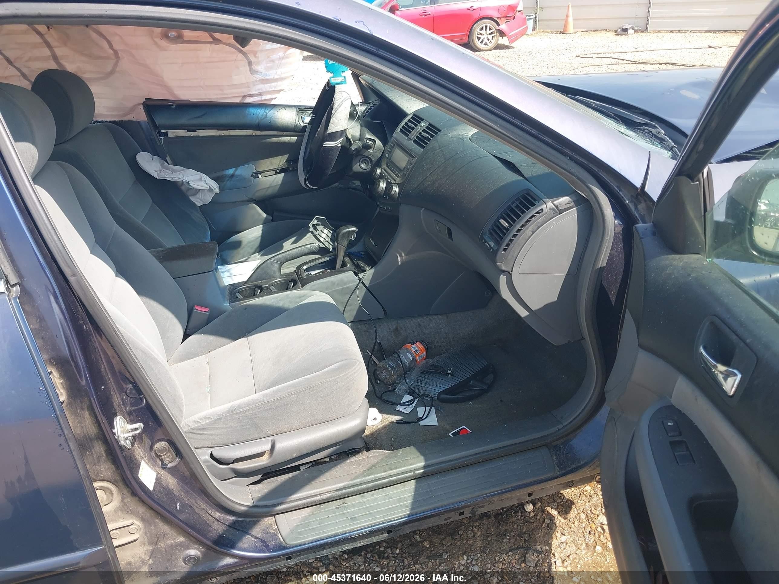 2006 Honda Accord 2.4 Lx Blue vin: 3HGCM56436G702778