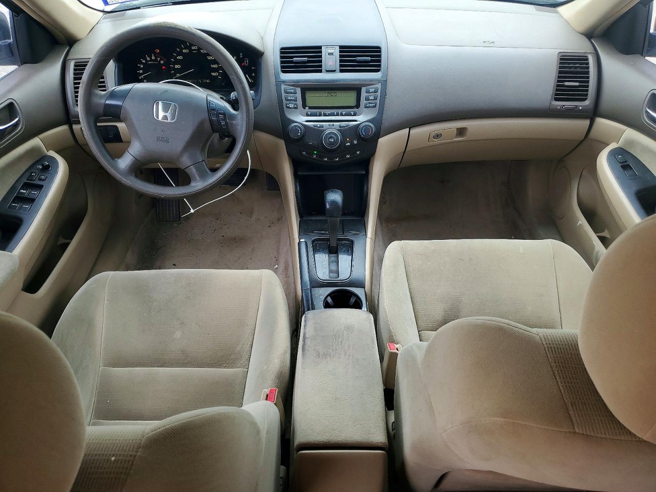 2006 Honda Accord Lx White vin: 3HGCM56436G707768