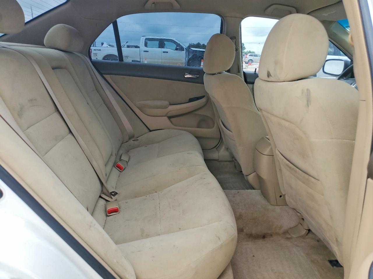2006 Honda Accord Lx White vin: 3HGCM56436G707768
