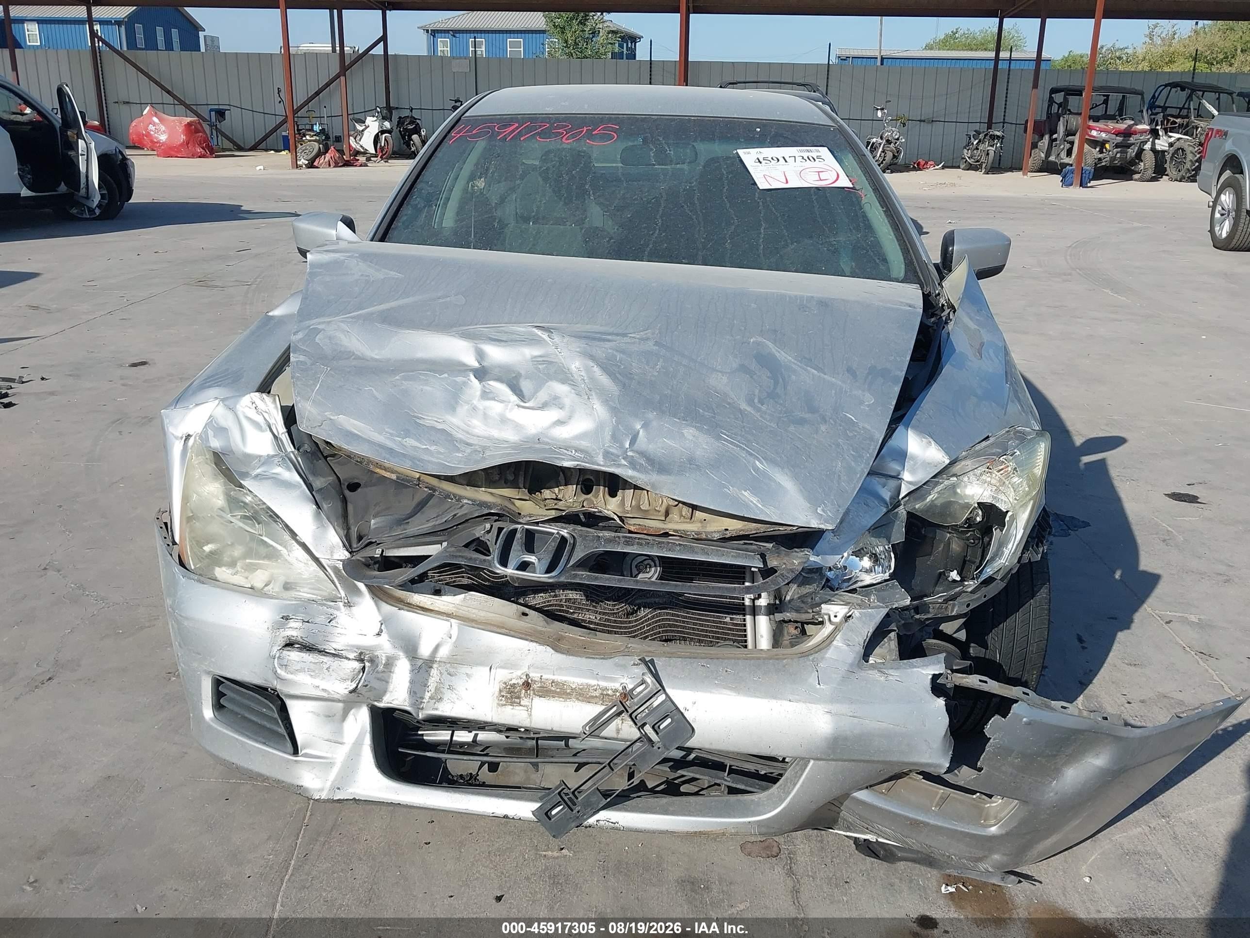2007 Honda Accord 2.4 Lx Silver vin: 3HGCM56437G709893
