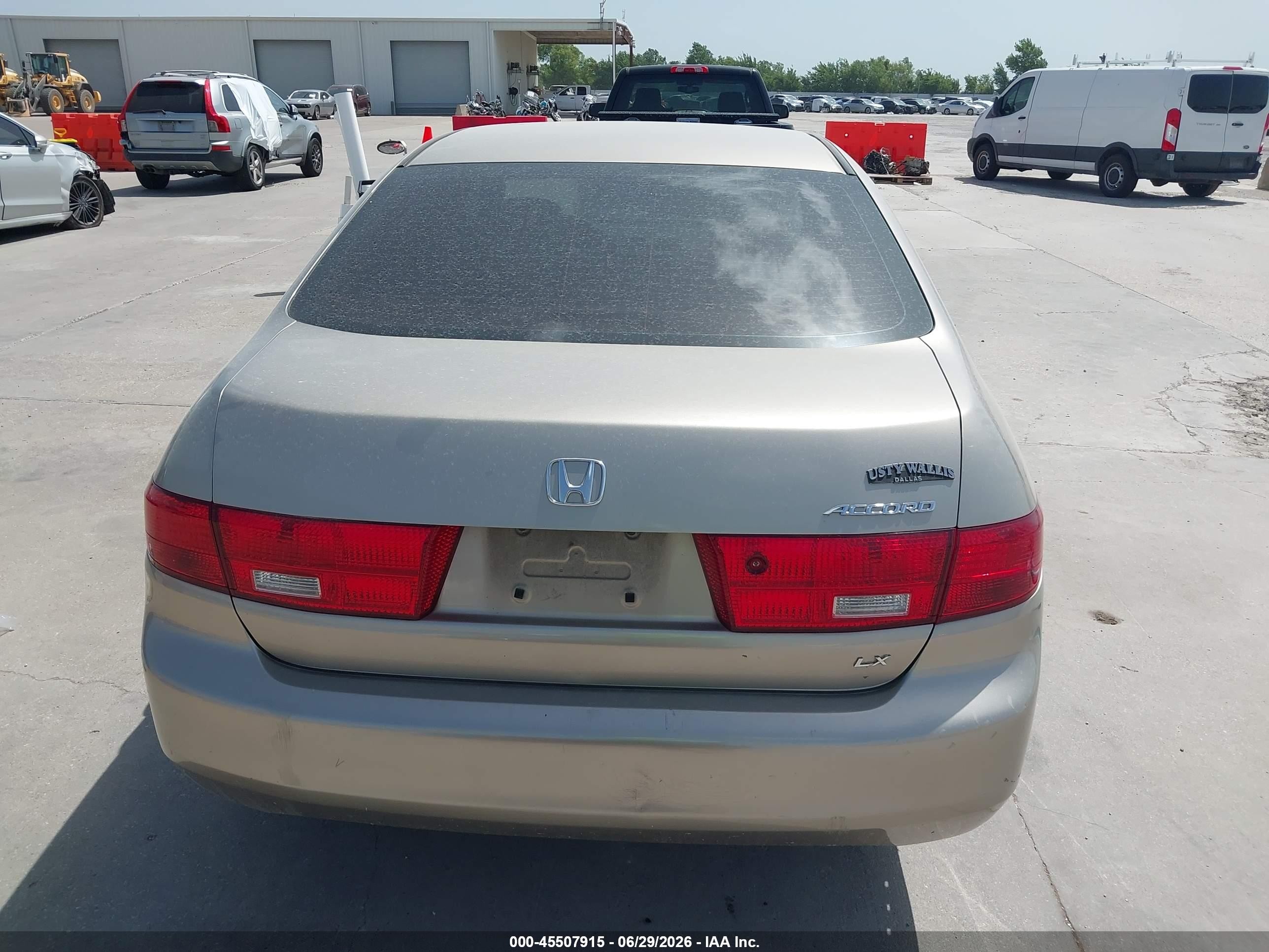 2005 Honda Accord 2.4 Lx Gold vin: 3HGCM56445G707759