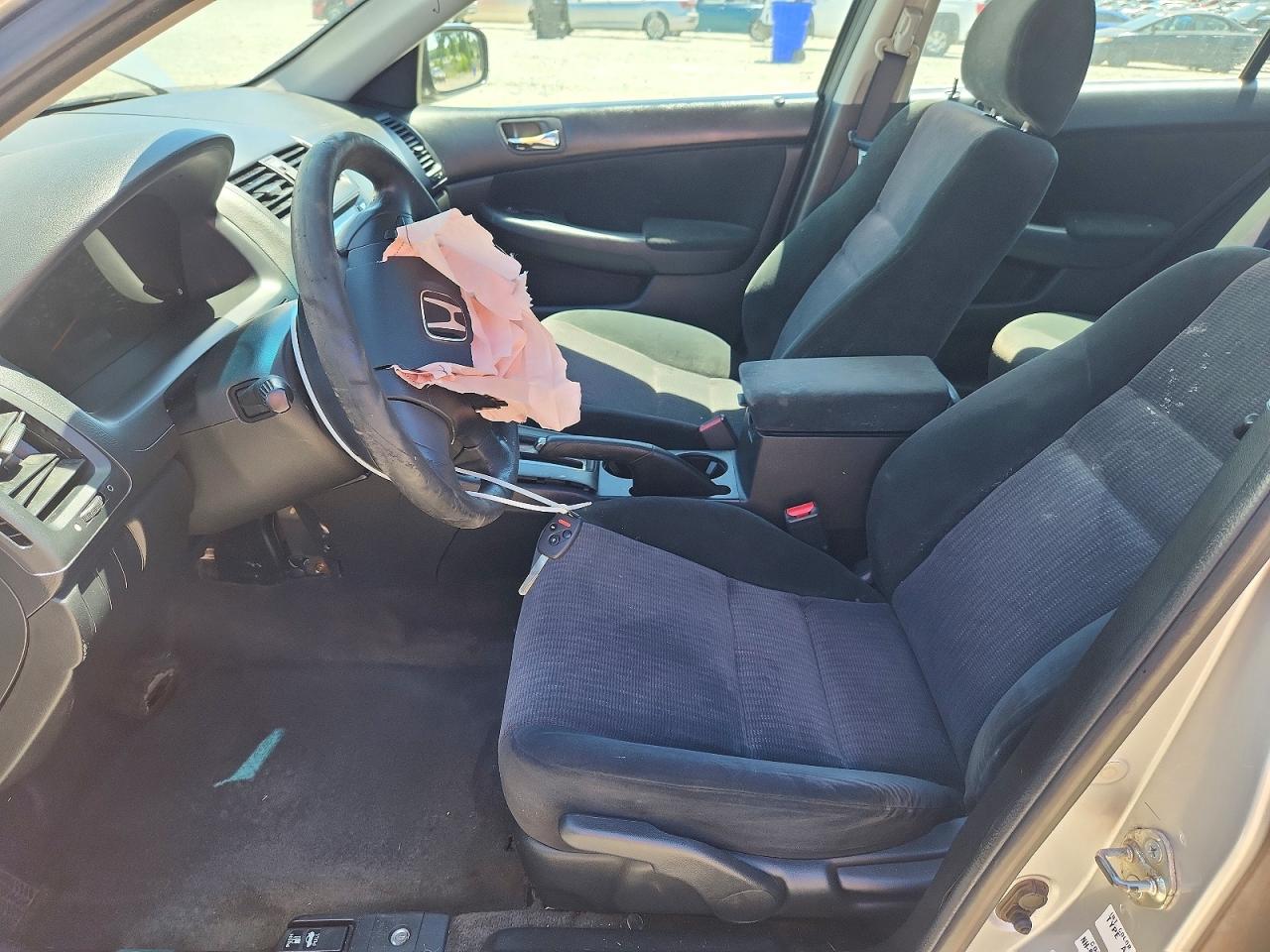 2005 Honda Accord Lx Silver vin: 3HGCM56455G708676