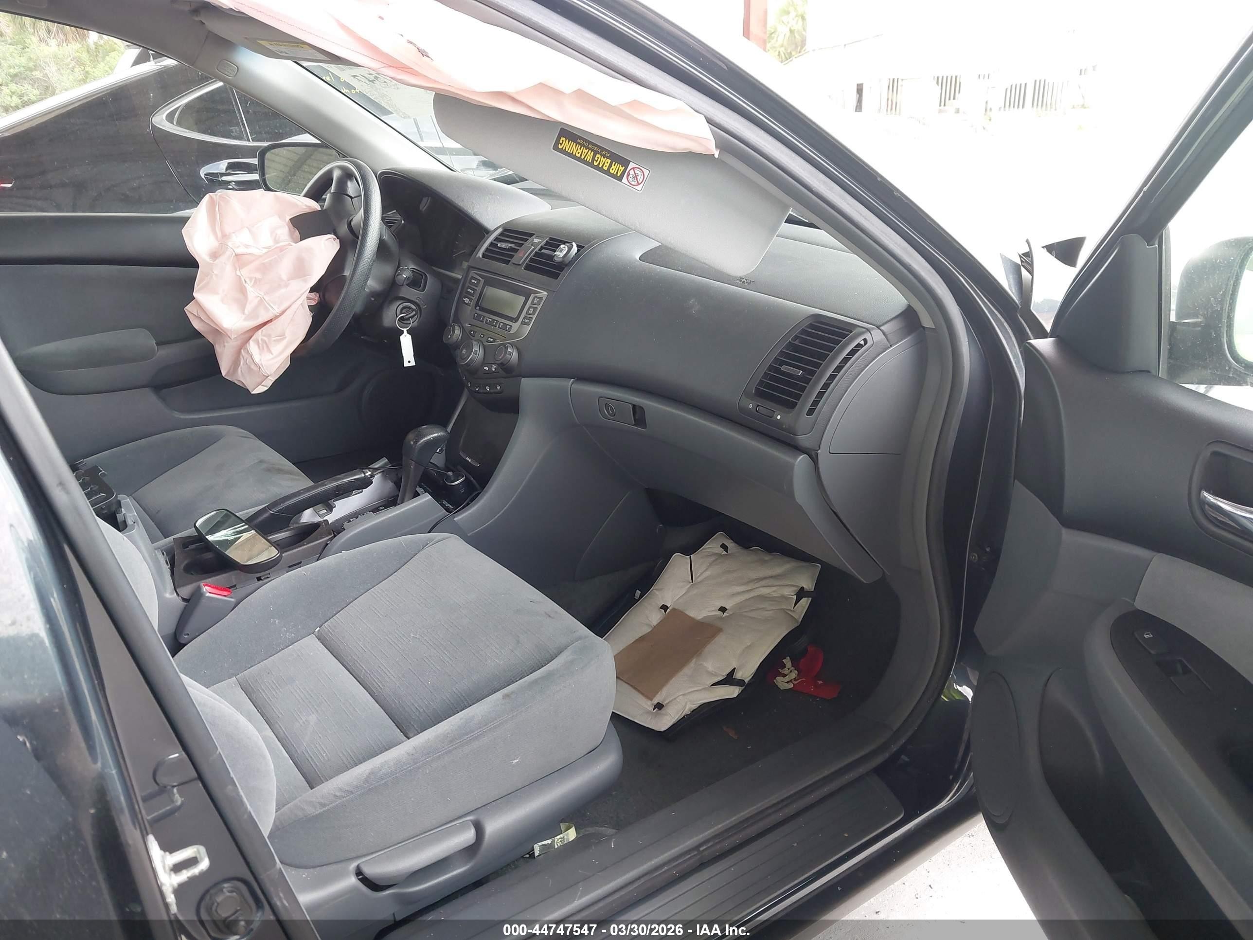 2006 Honda Accord 2.4 Lx Синий vin: 3HGCM56456G710994