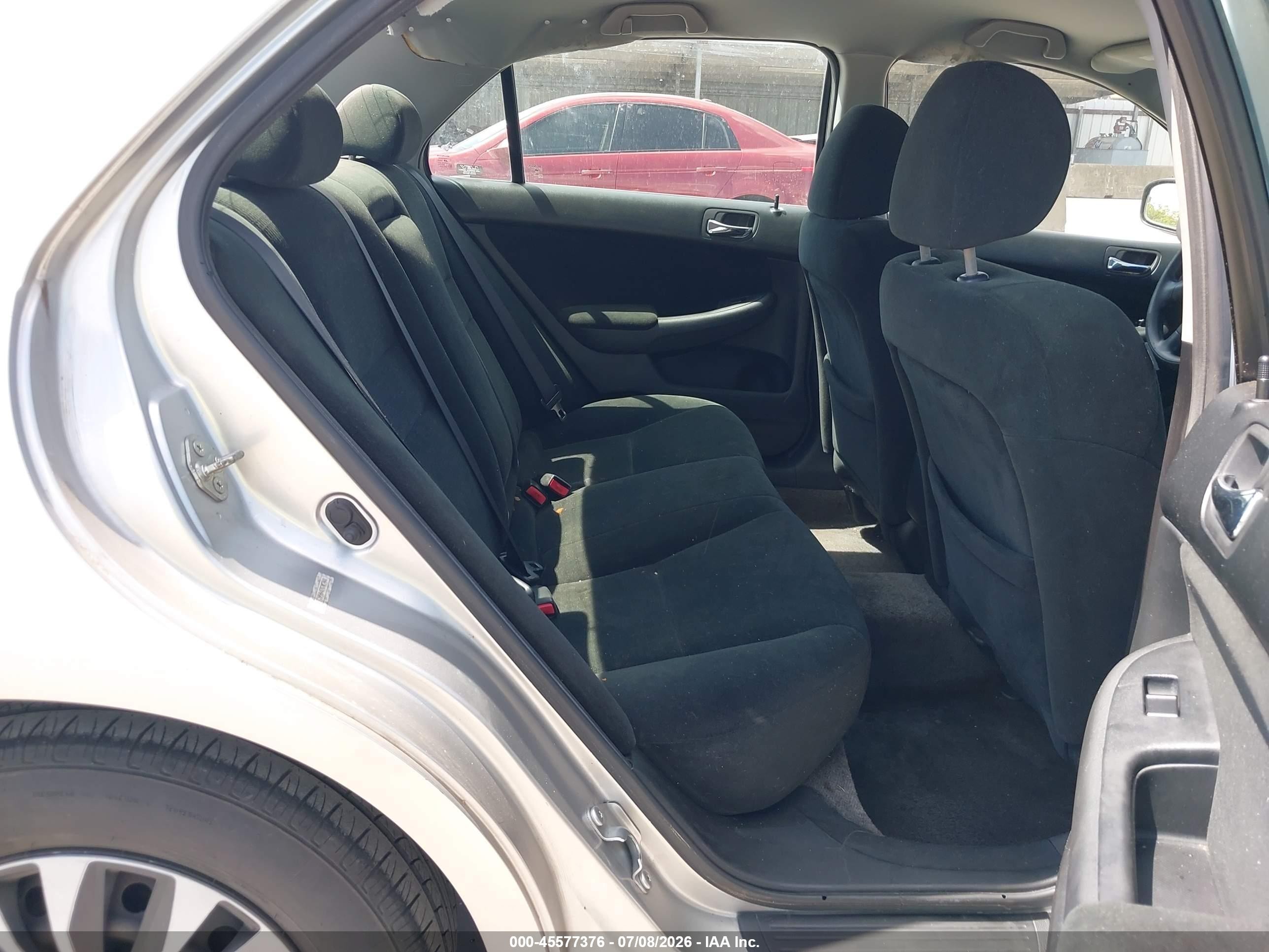 2007 Honda Accord 2.4 Lx Silver vin: 3HGCM56457G707448