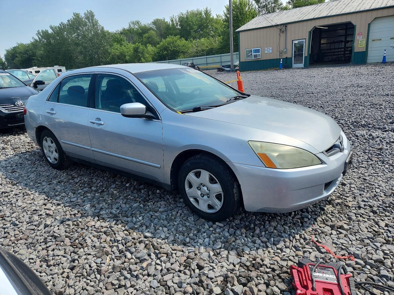 2005 Honda Accord Lx Silver vin: 3HGCM56465G700702