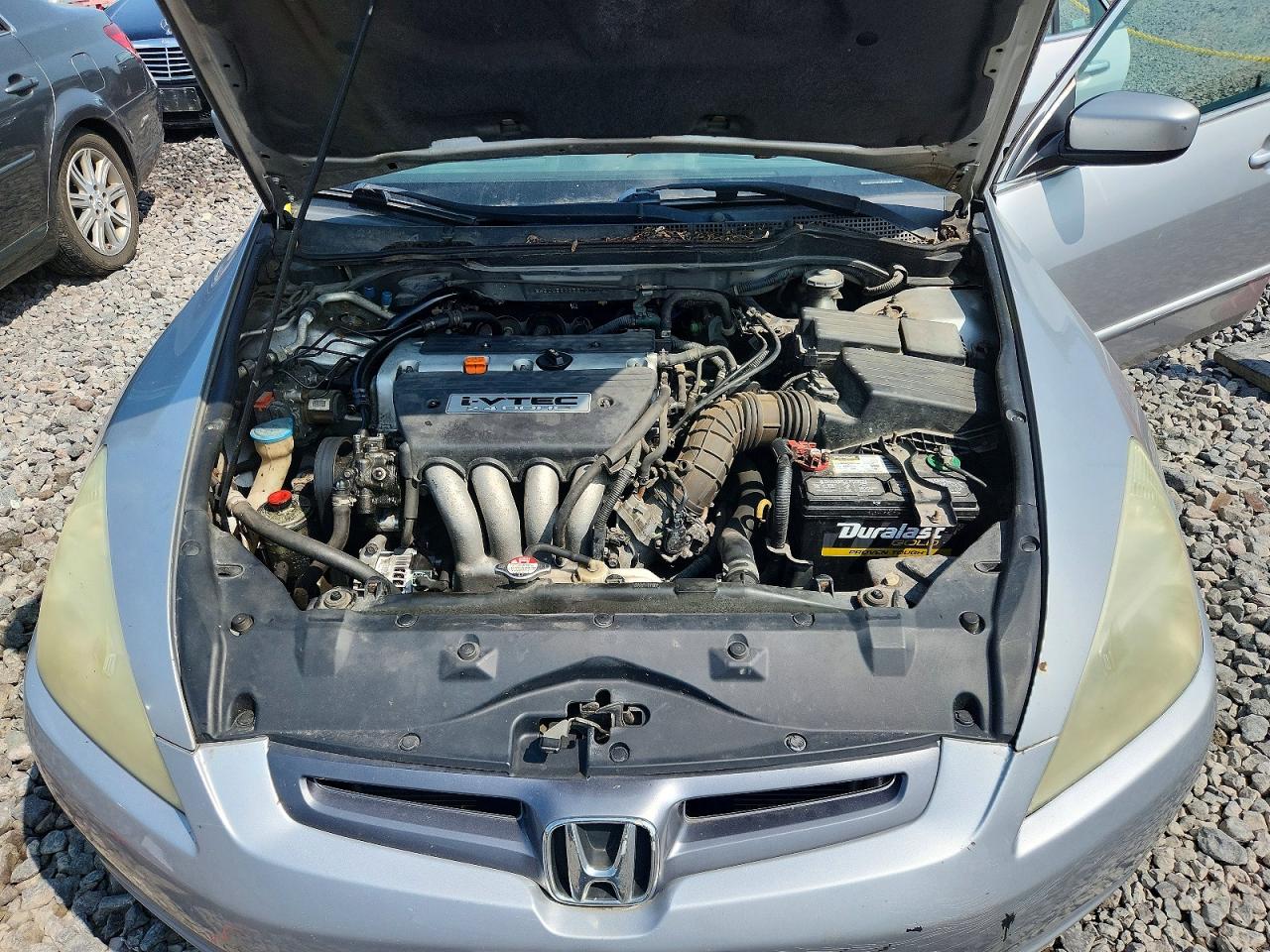 2005 Honda Accord Lx Silver vin: 3HGCM56465G700702