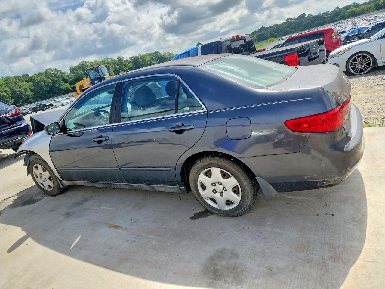 2005 Honda Accord Lx Gray vin: 3HGCM56465G700909