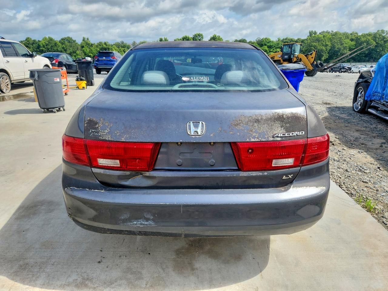 2005 Honda Accord Lx Gray vin: 3HGCM56465G700909