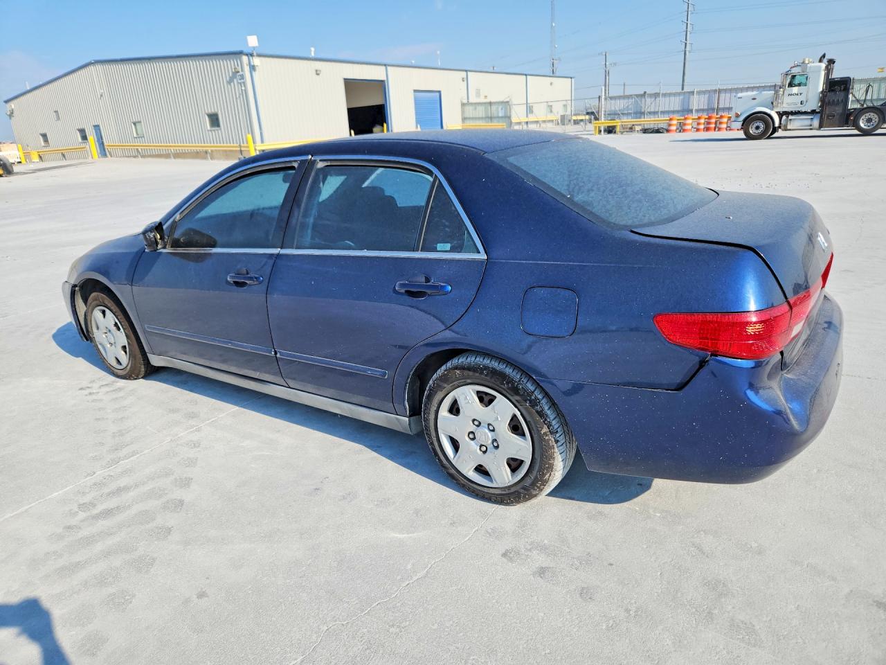 2005 Honda Accord Lx Синий vin: 3HGCM56465G708833
