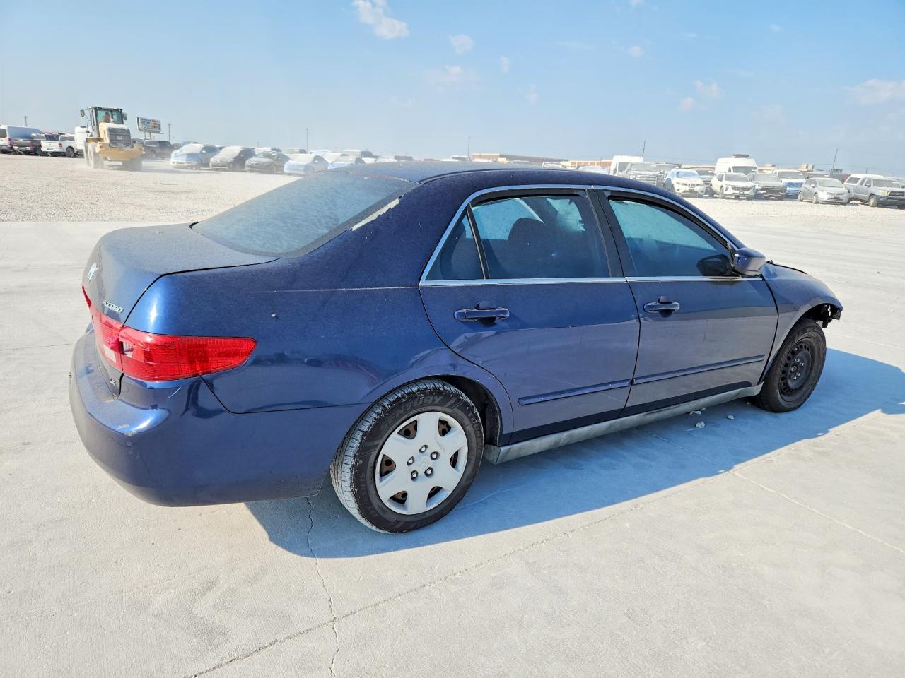 2005 Honda Accord Lx Синий vin: 3HGCM56465G708833