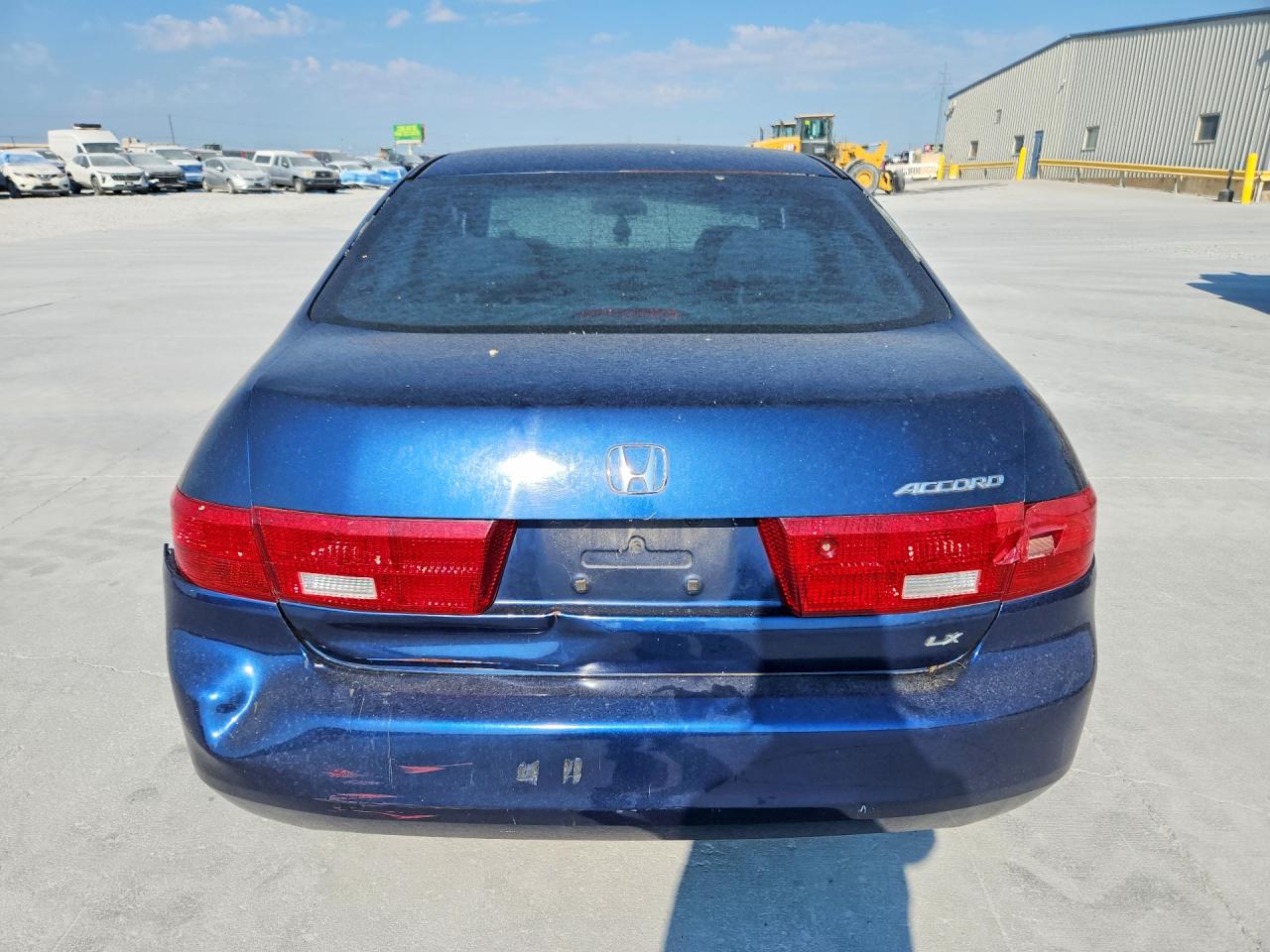 2005 Honda Accord Lx Синий vin: 3HGCM56465G708833