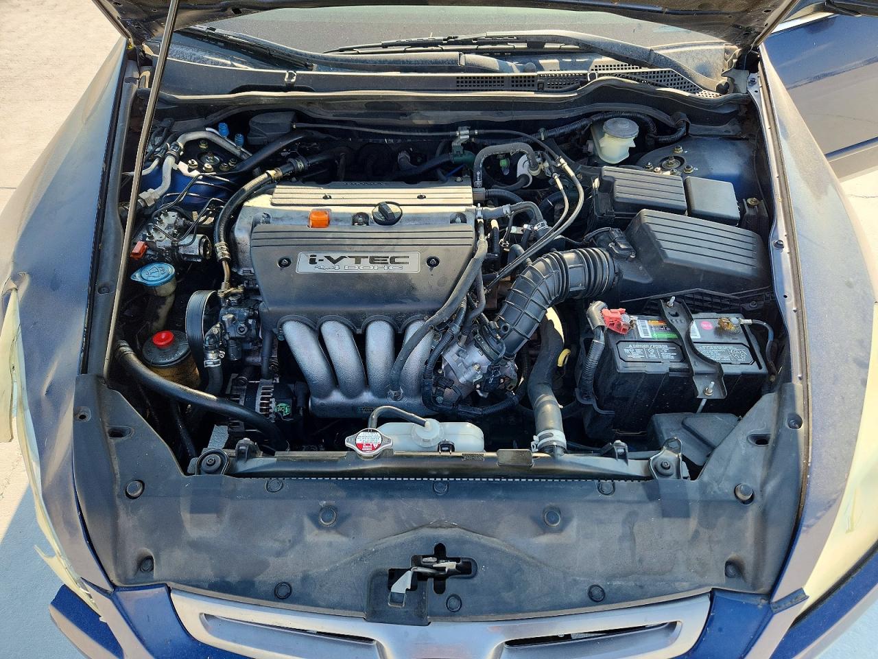 2005 Honda Accord Lx Синий vin: 3HGCM56465G708833